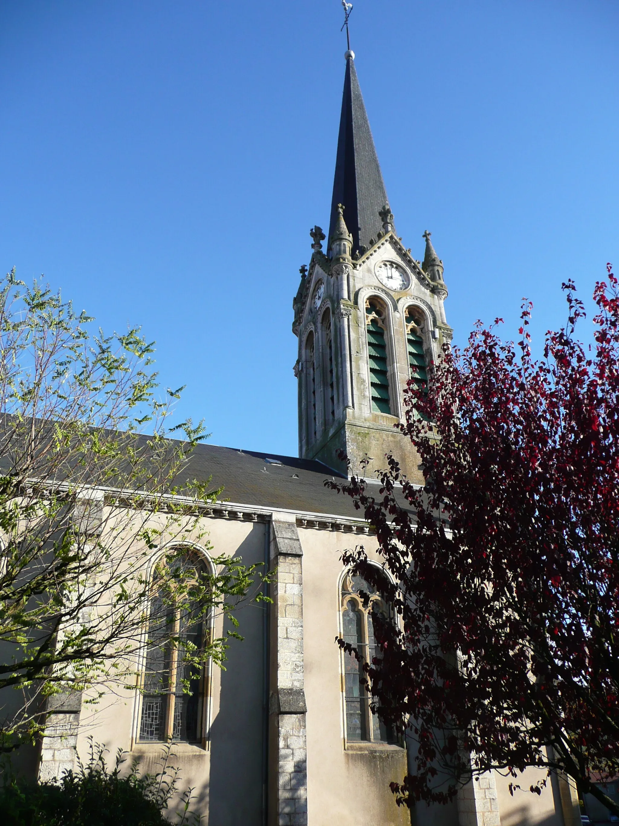 Photo showing: Church of Jezainville, Meurthe-et-Moselle, France.