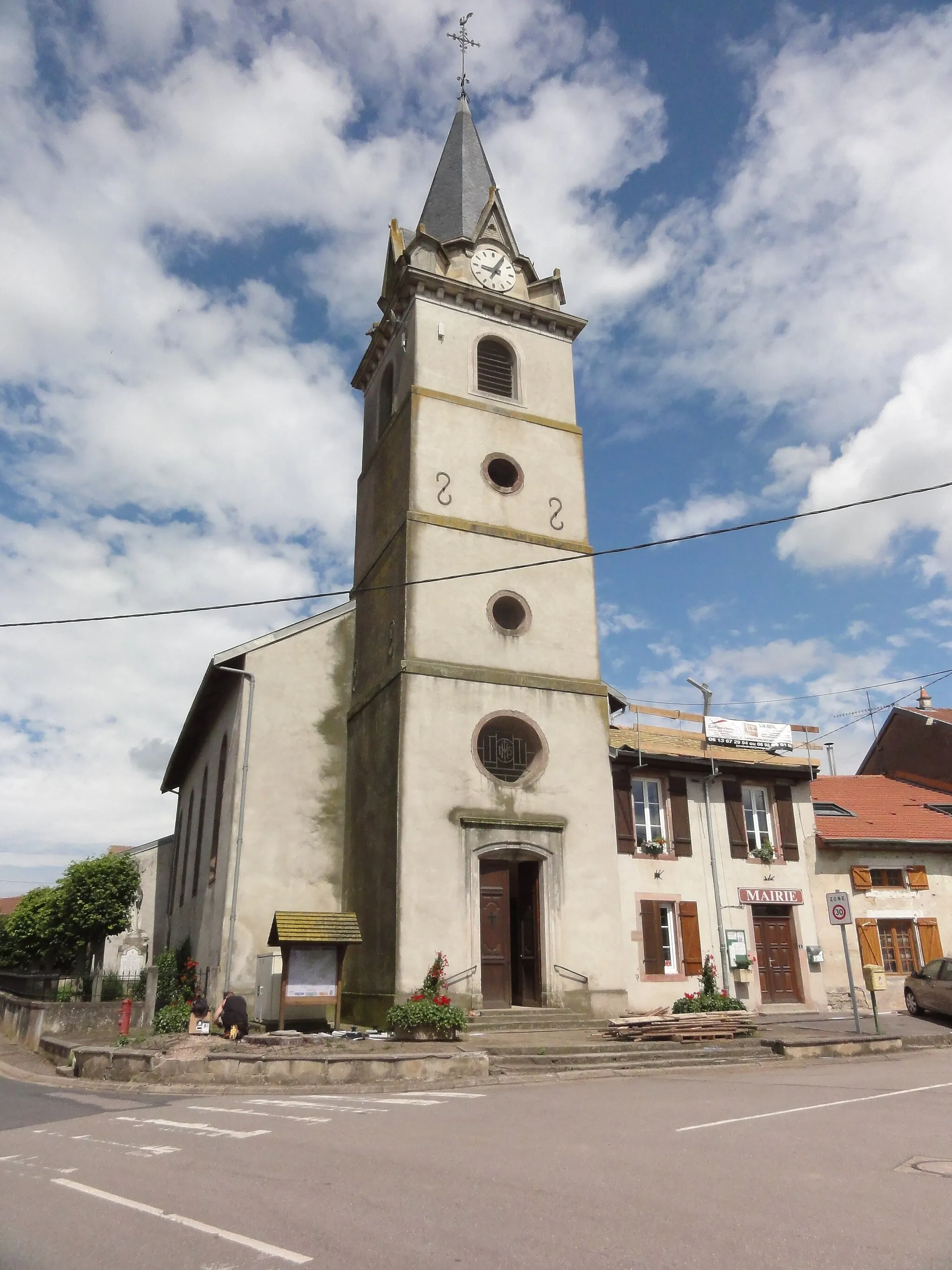 Photo showing: Hoéville (M-et-M) église