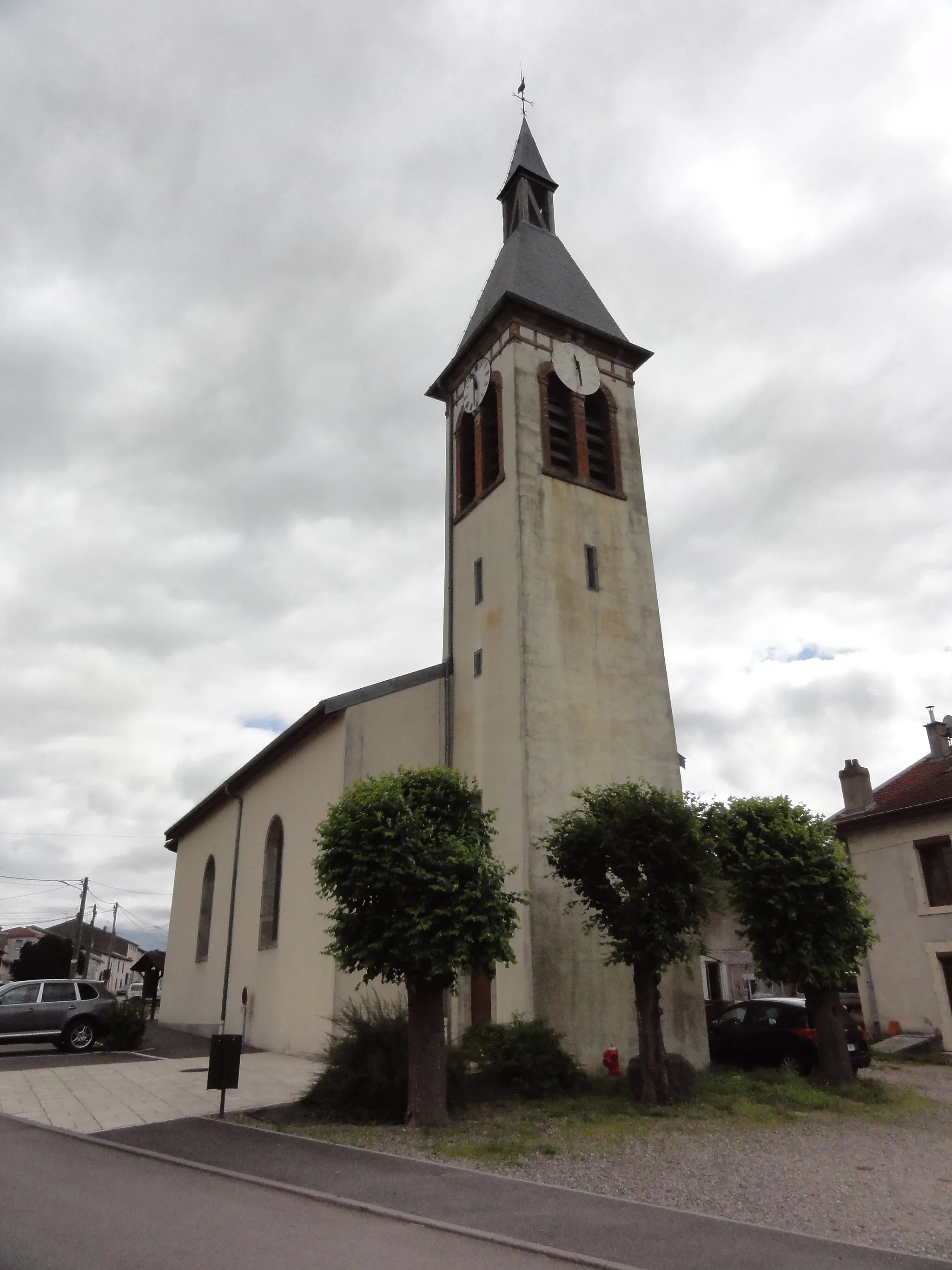 Photo showing: Hudiviller (M-et-M) église churches in Meurt