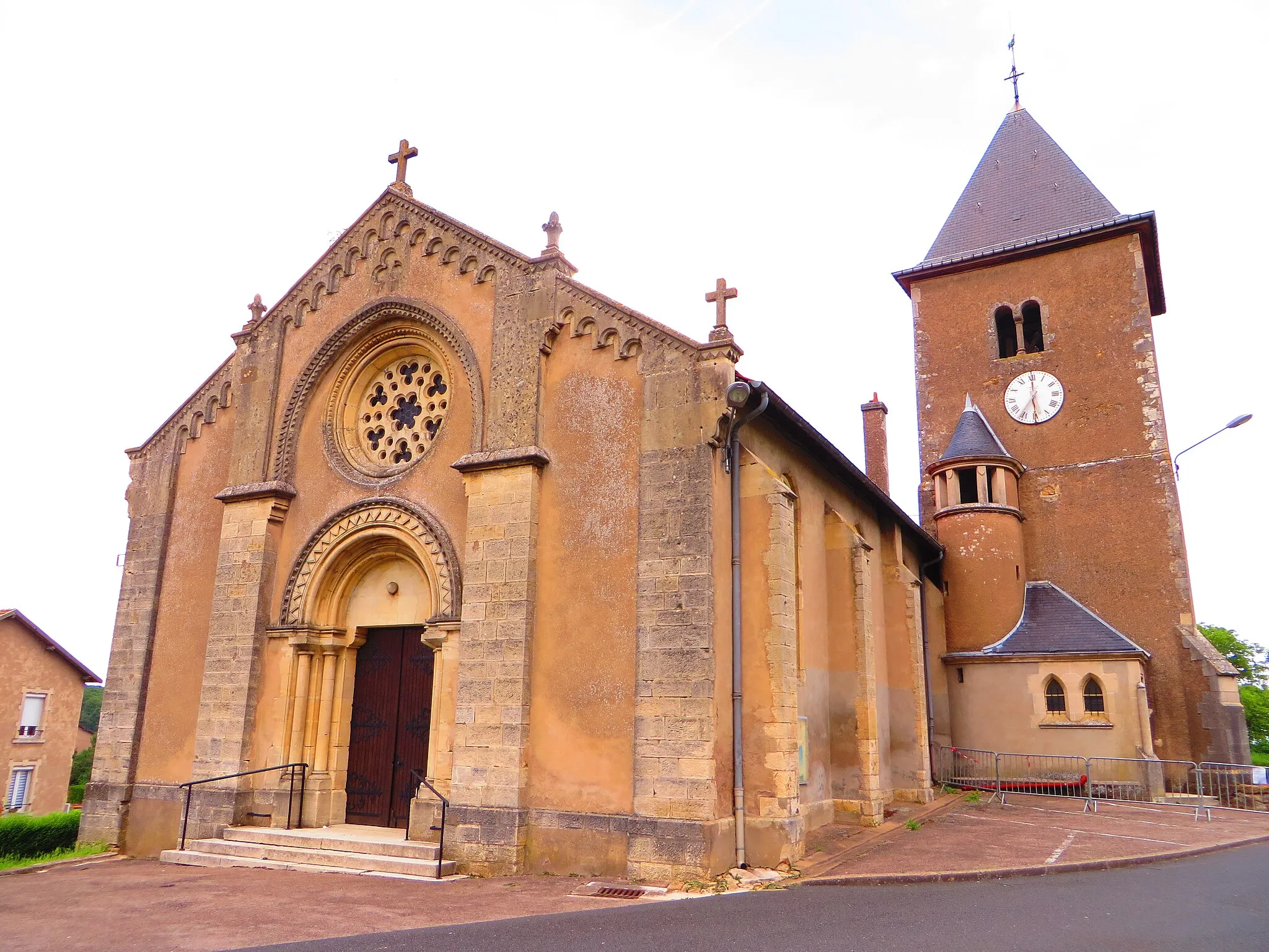Photo showing: Jeandelaincourt Église Sainte-Luce