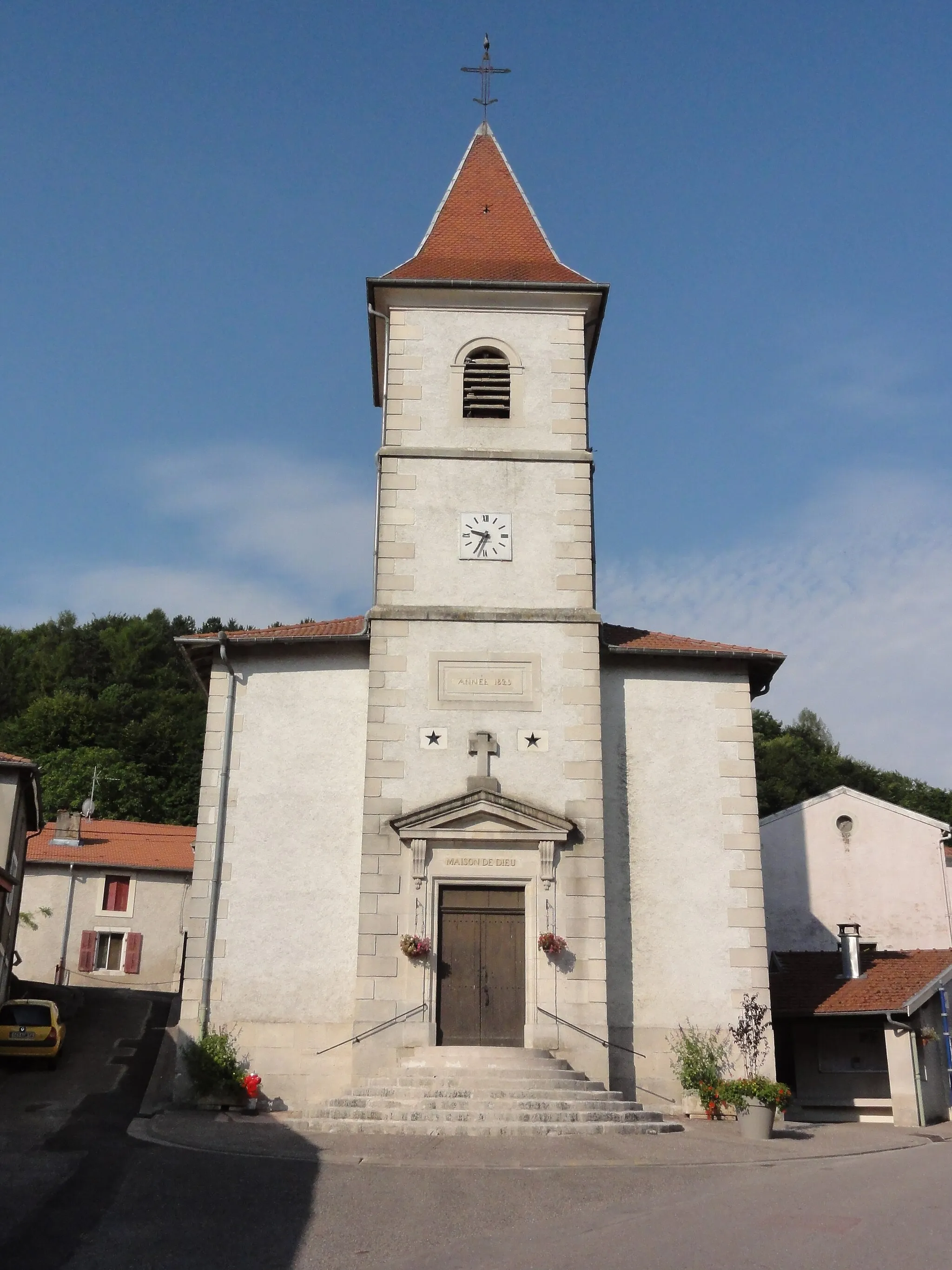 Photo showing: Laneuveville-derrière-Foug (Meurthe-et-M.) église