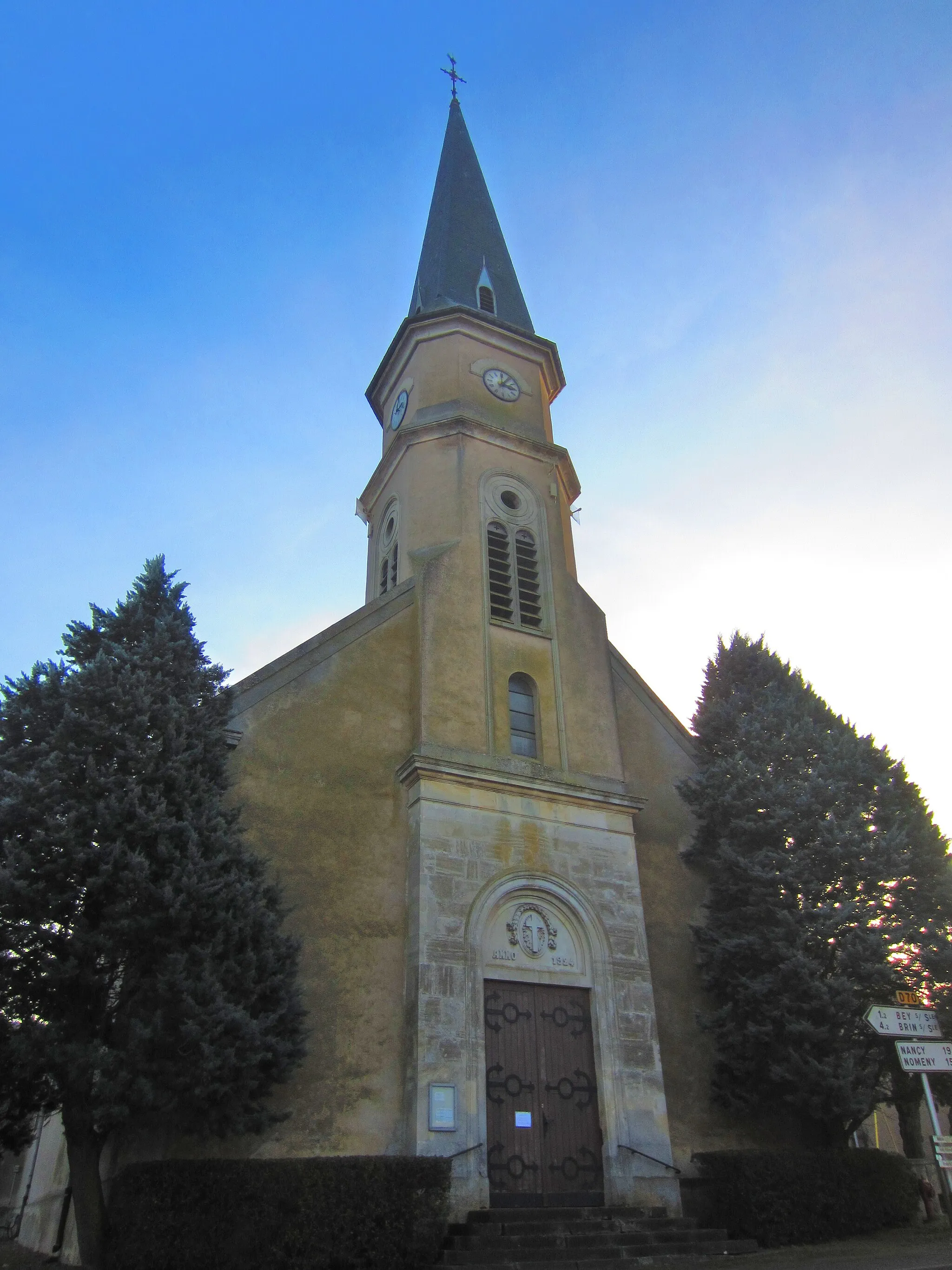 Photo showing: Lanfroicourt church