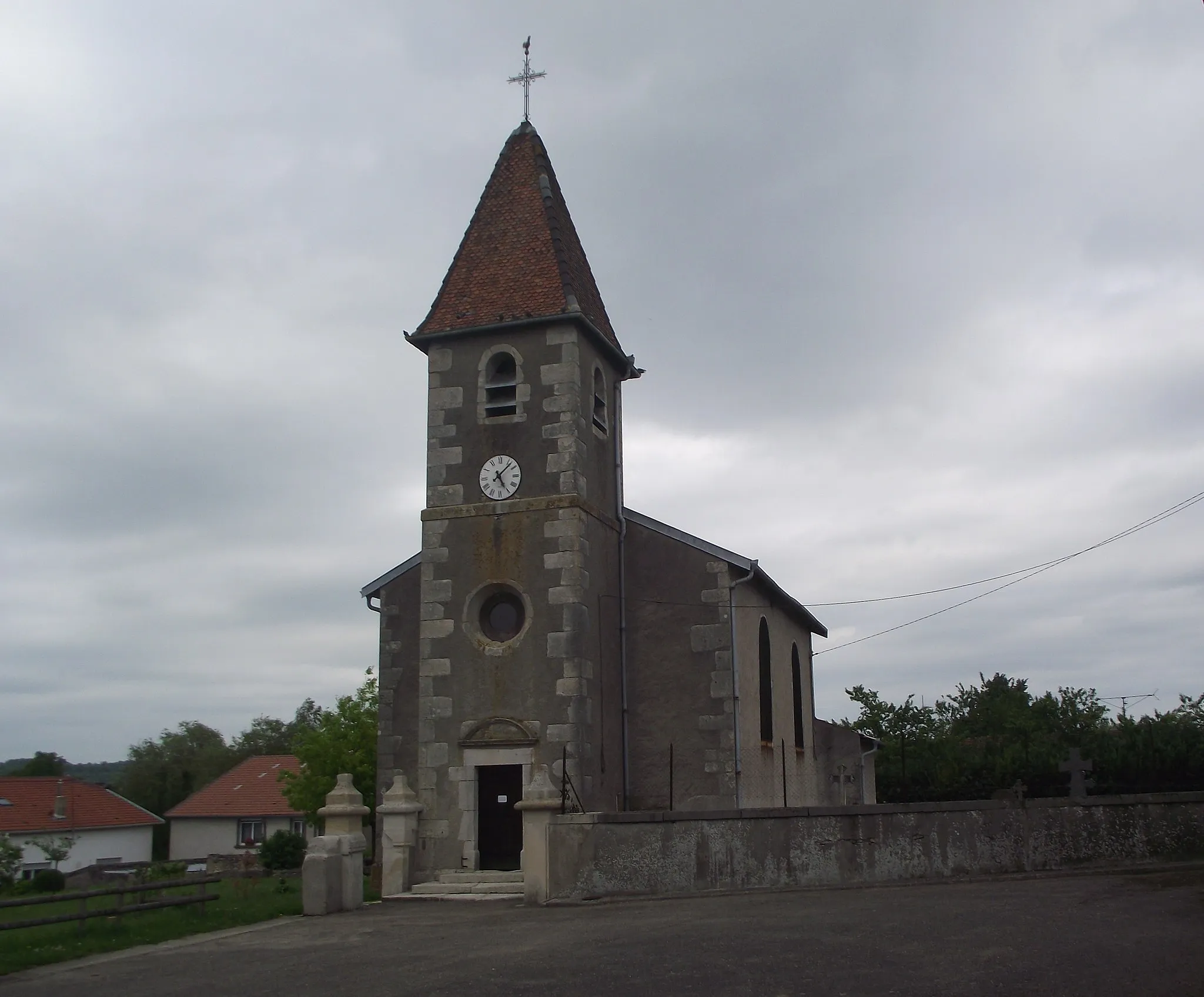 Photo showing: Église Saint Martin à Manoncourt-en-Woëvre