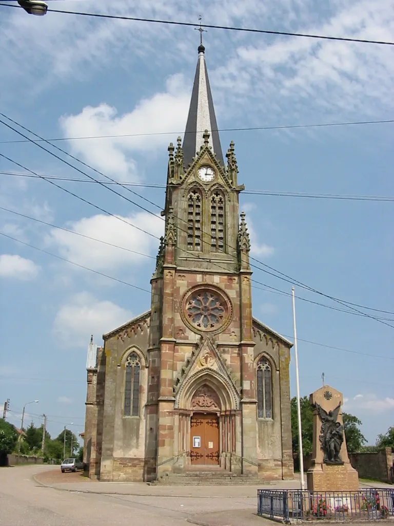 Photo showing: Église de Magnières (Meurthe-et-Moselle)