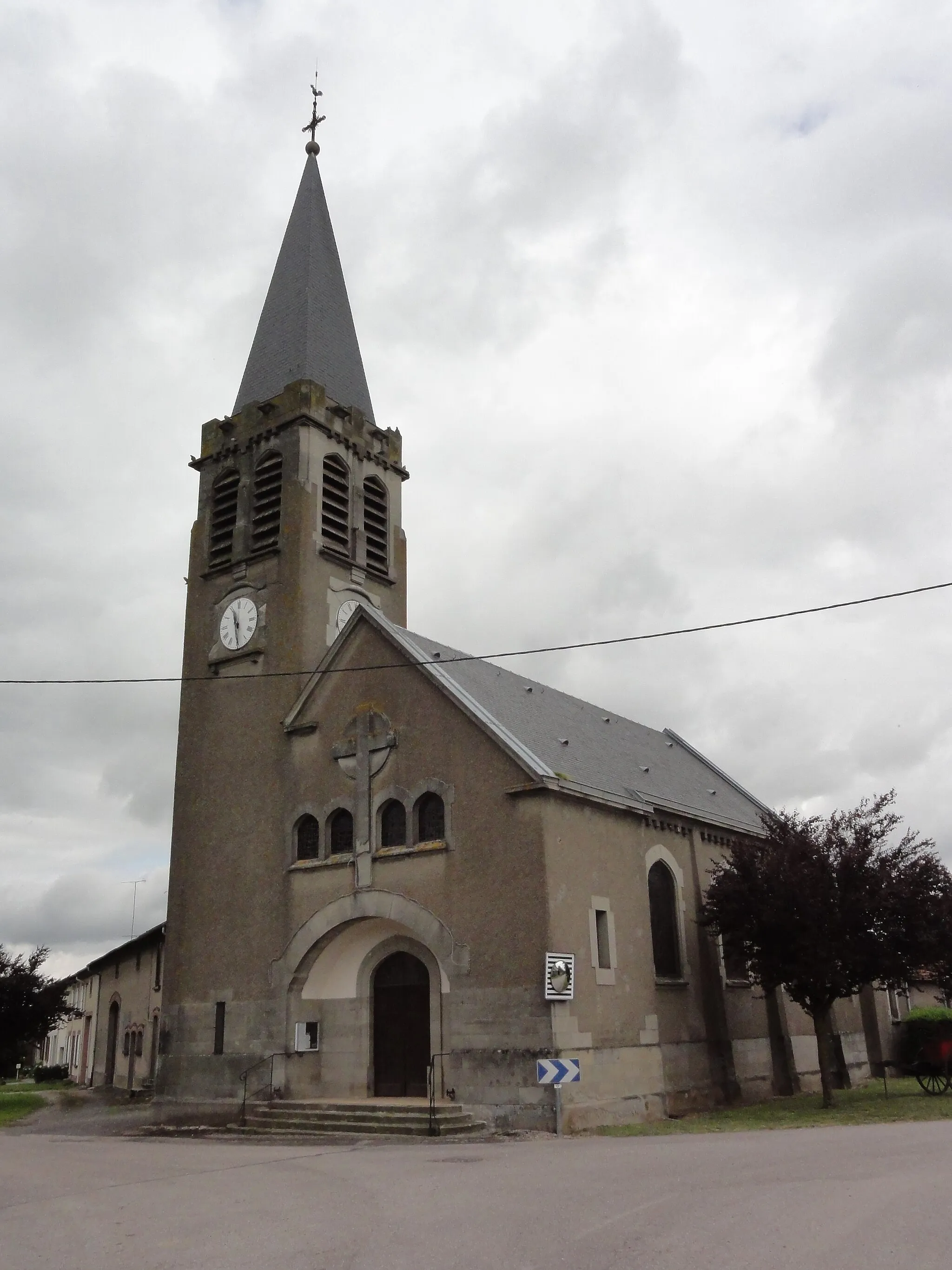 Photo showing: Mouacourt (M-et-M) église