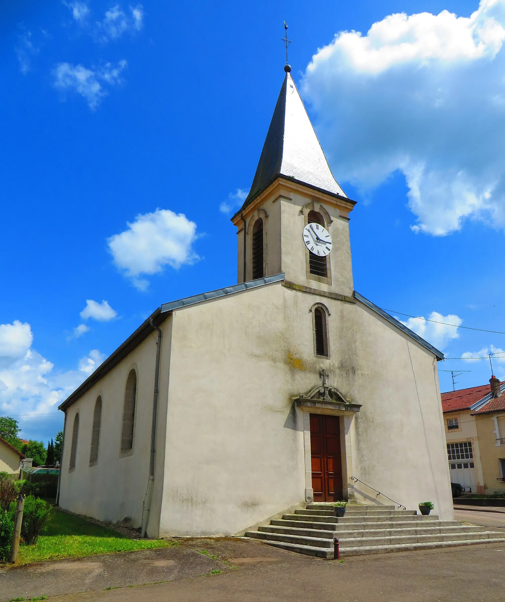 Photo showing: Mazerulles Église de la Sainte-Croix