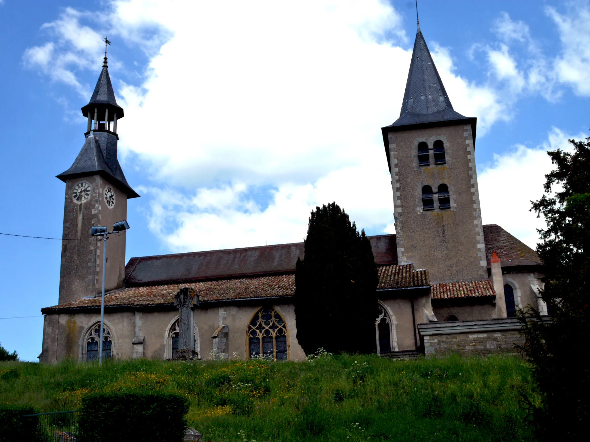 Photo showing: Nomeny, Lorraine region, France. Church Saint-Étienne.