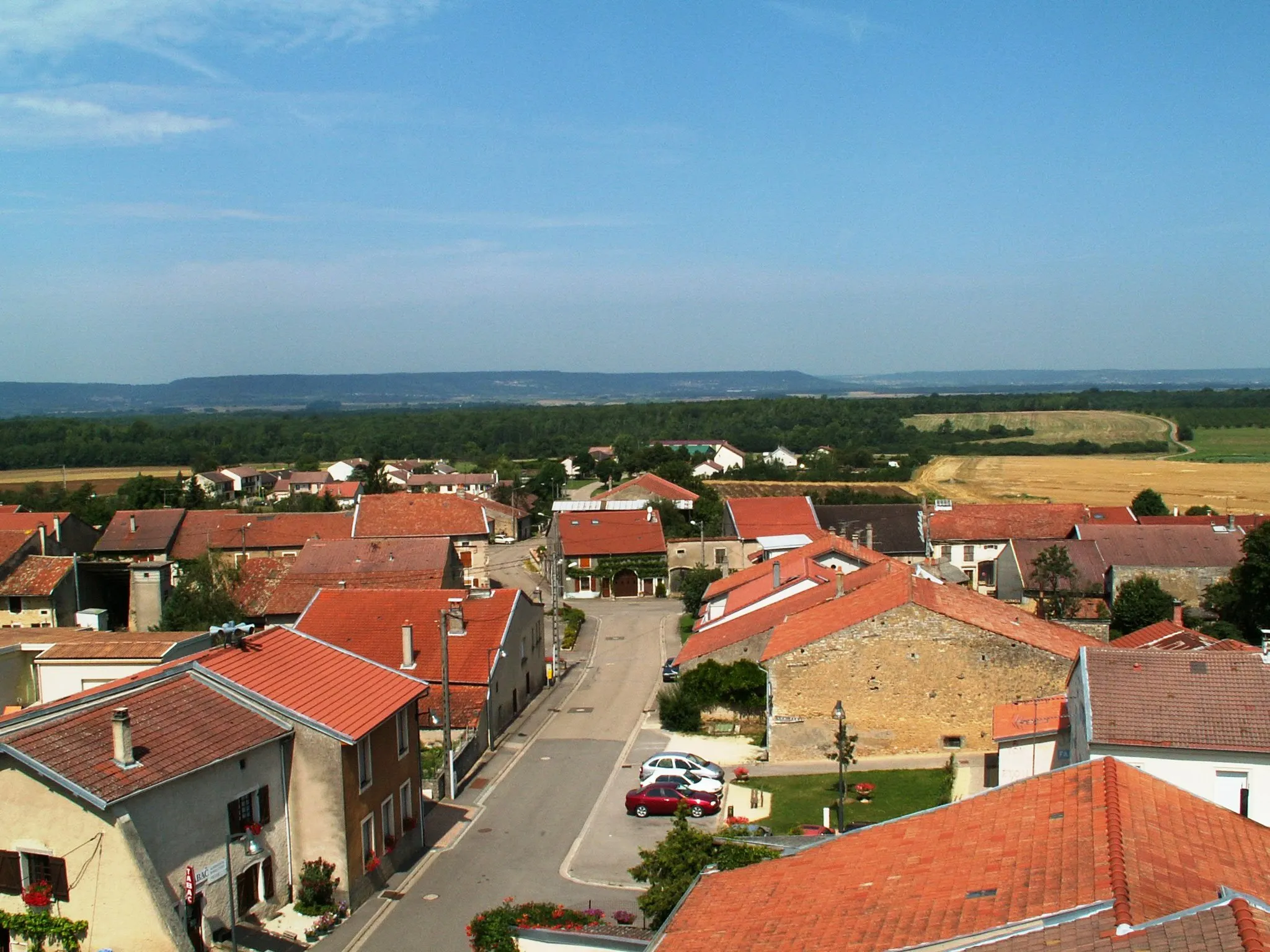 Photo showing: Ochey vue du clocher