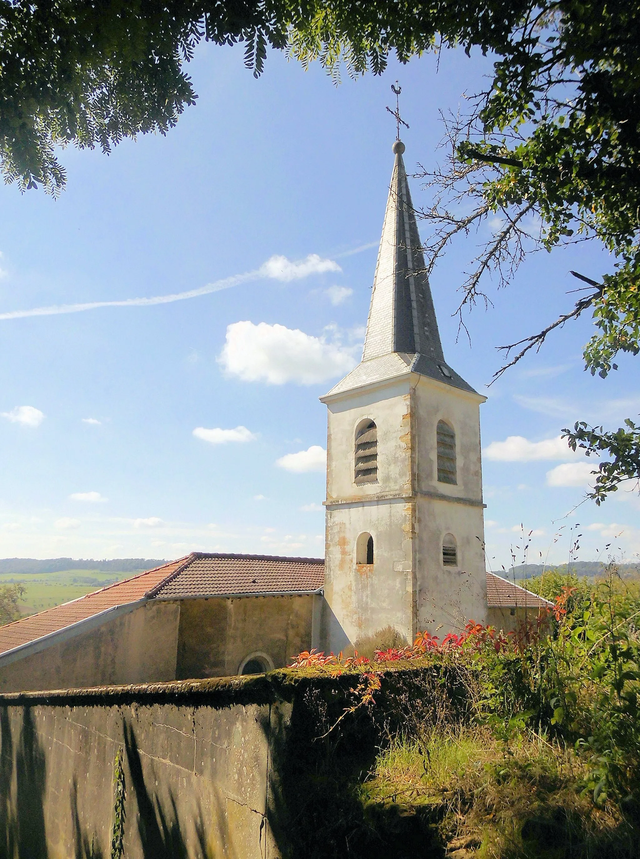 Photo showing: L'église de la Natinité-de-la-Vierge Pulney, côté nord-est
