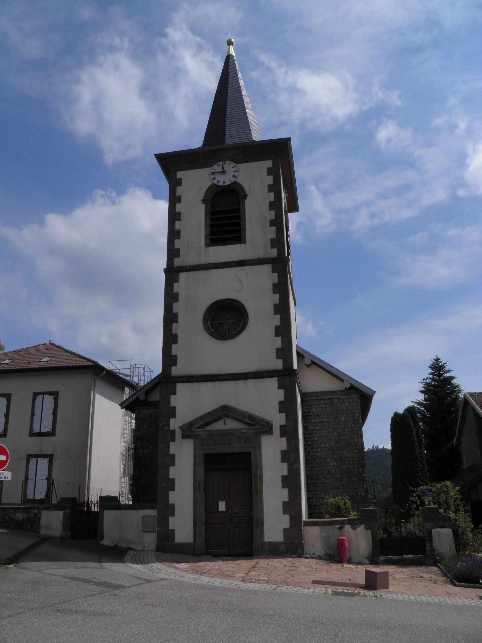 Photo showing: Église à Pierre-Percée (Meurthe-et-Moselle, France).