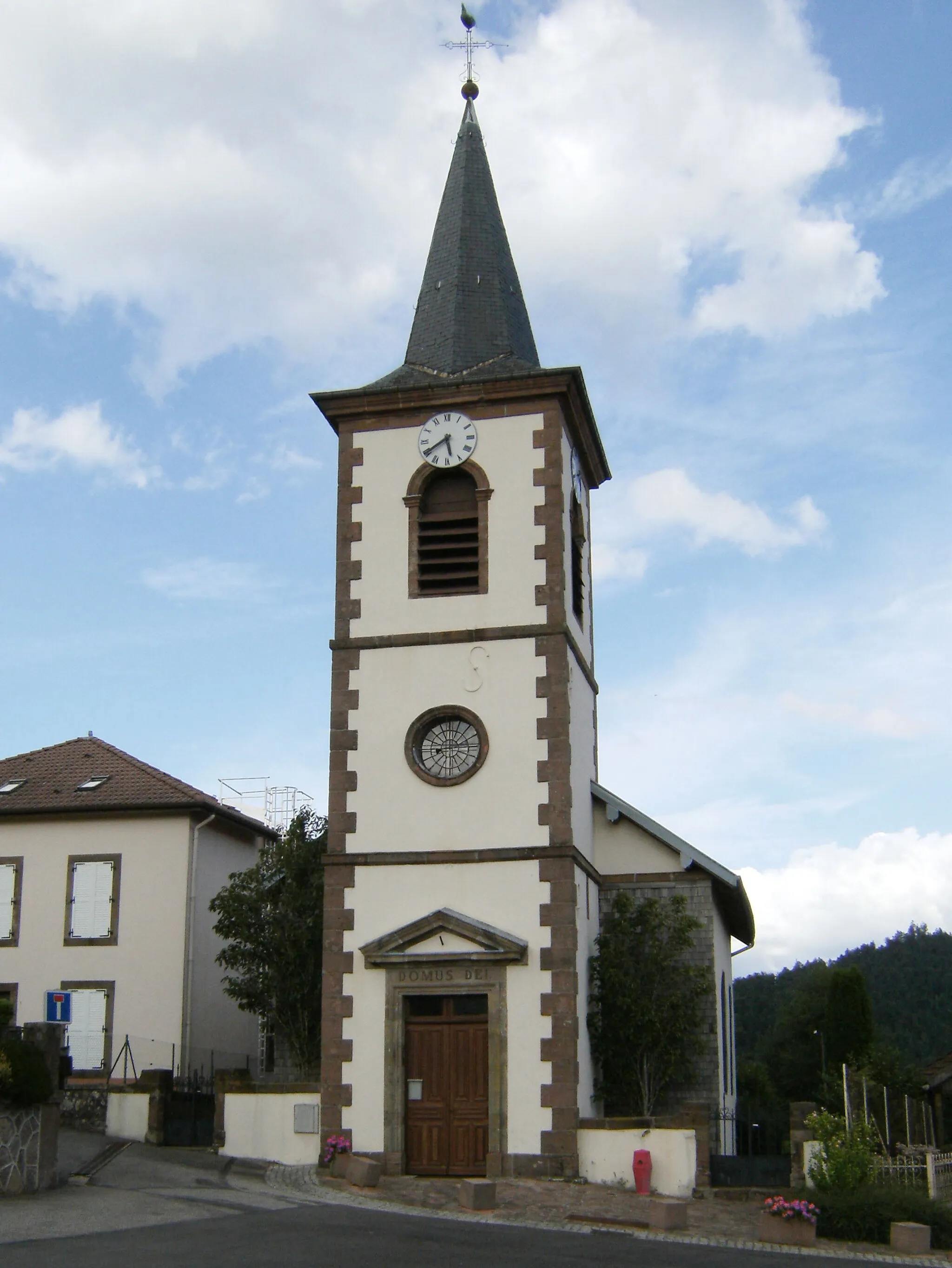 Photo showing: Church of Pierre-Percée