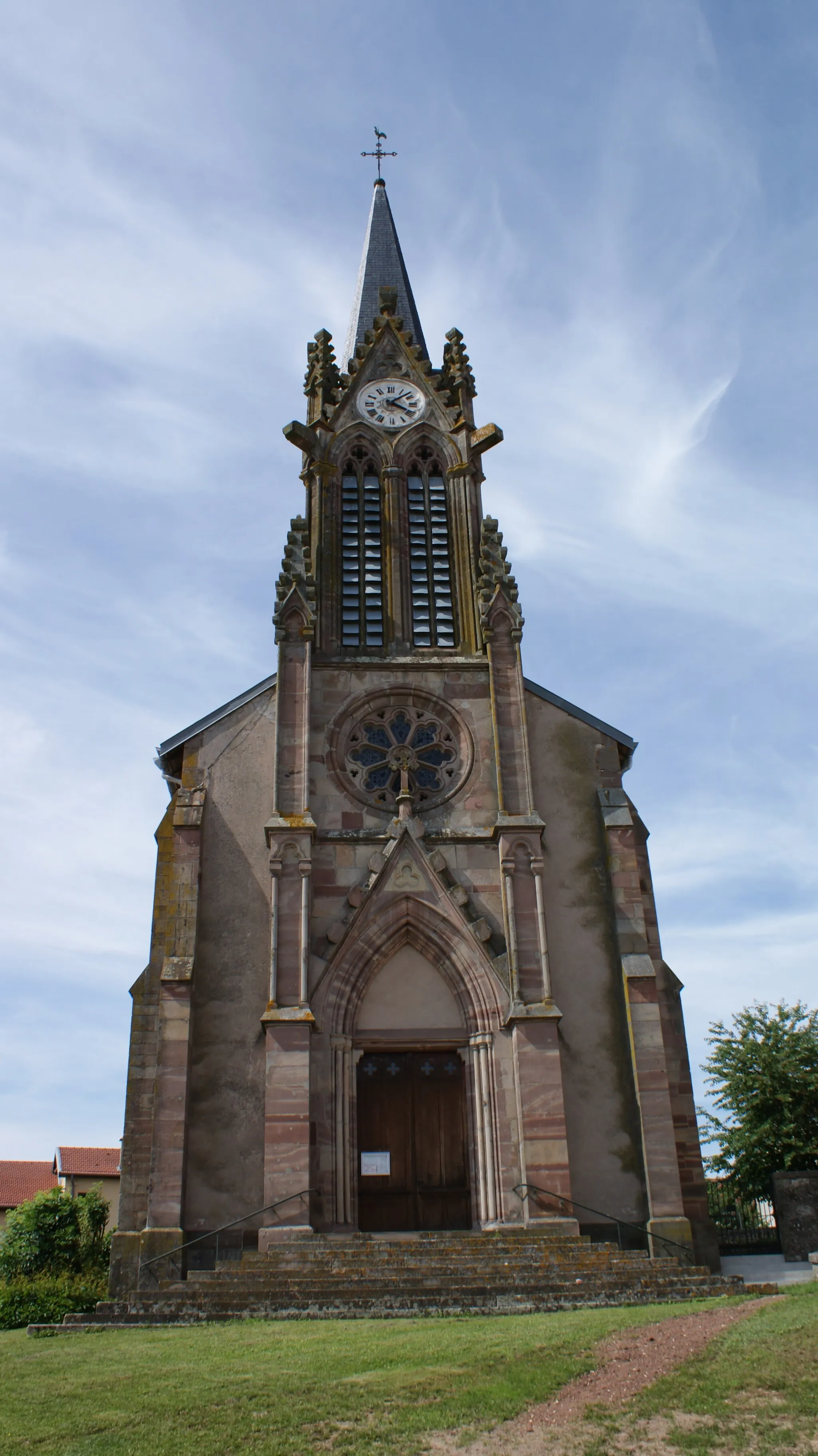 Photo showing: eglise de Saint Maurice aux Forges