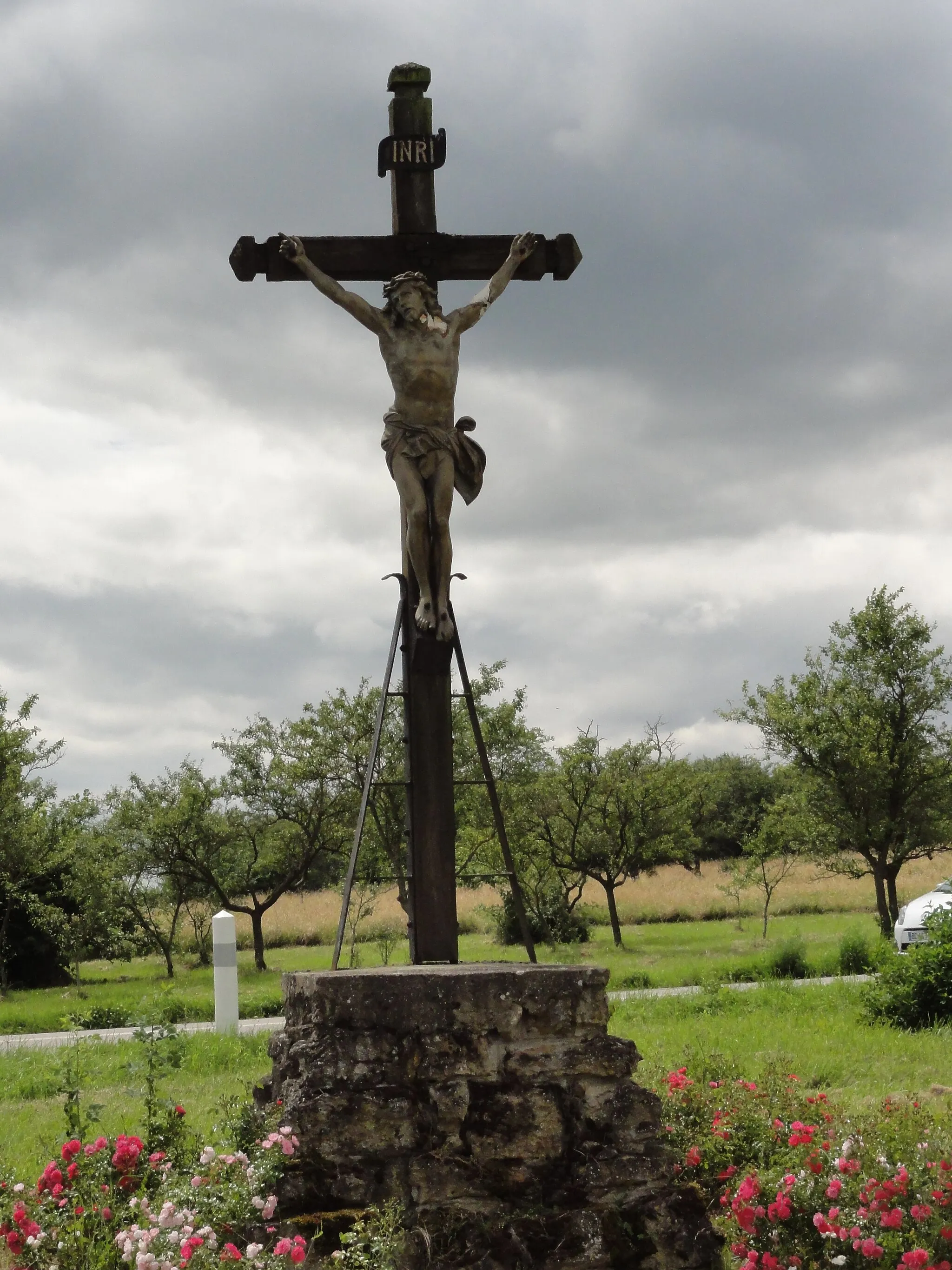 Photo showing: Réméréville (M-et-M) croix de chemin