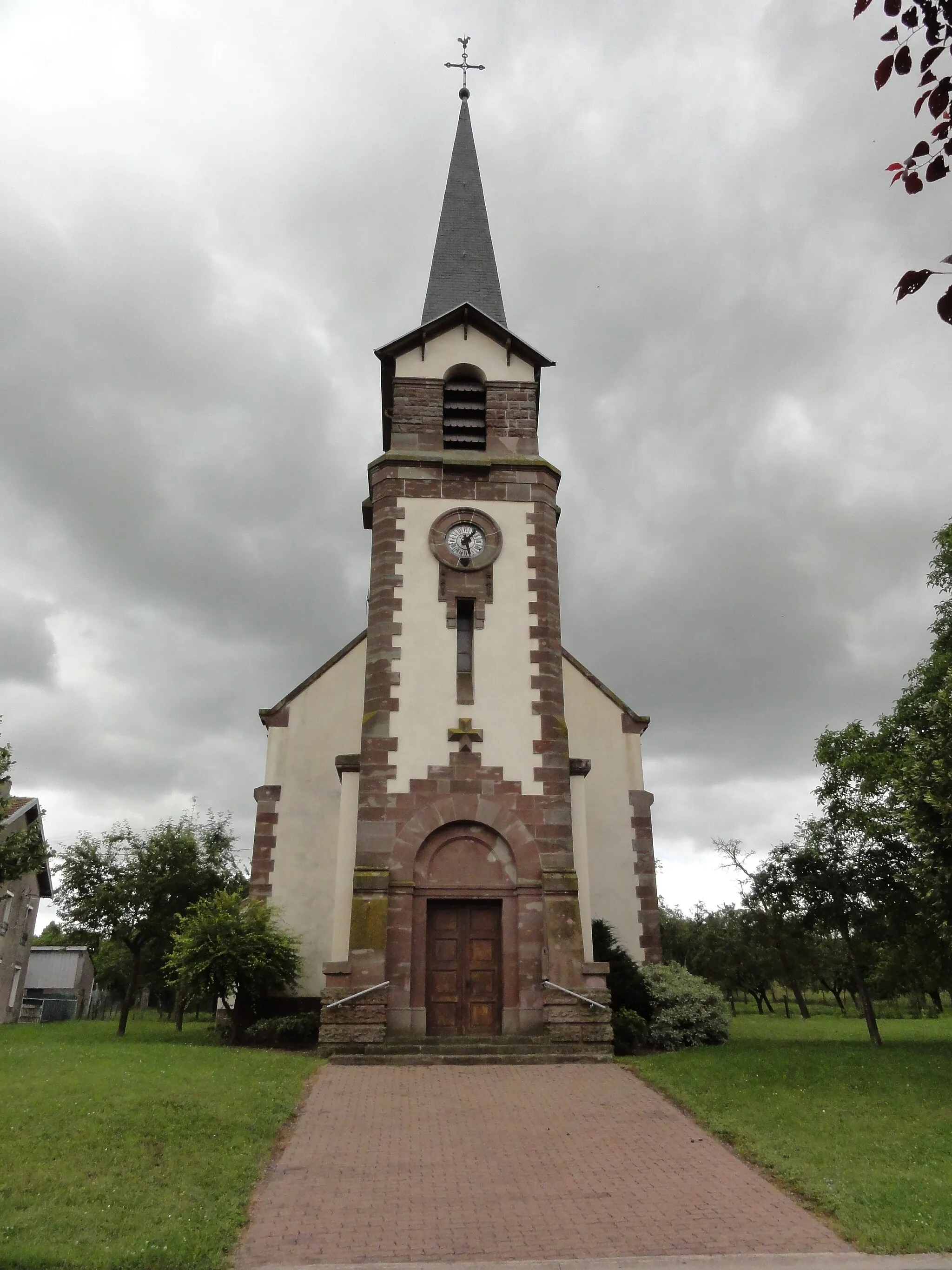 Photo showing: Réchicourt-la-Petite (M-et-M) église