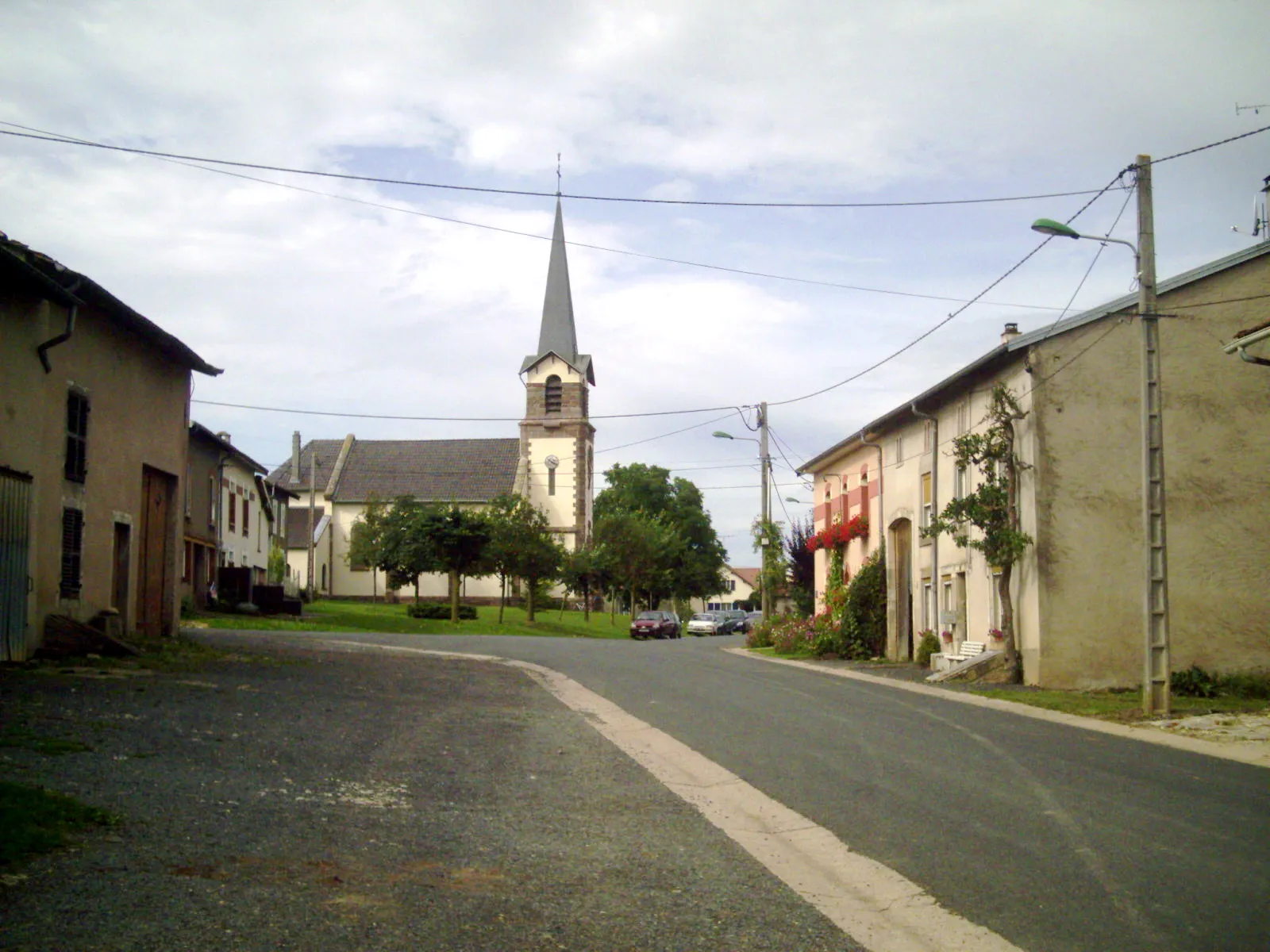 Photo showing: Réchicourt-la-Petite : église