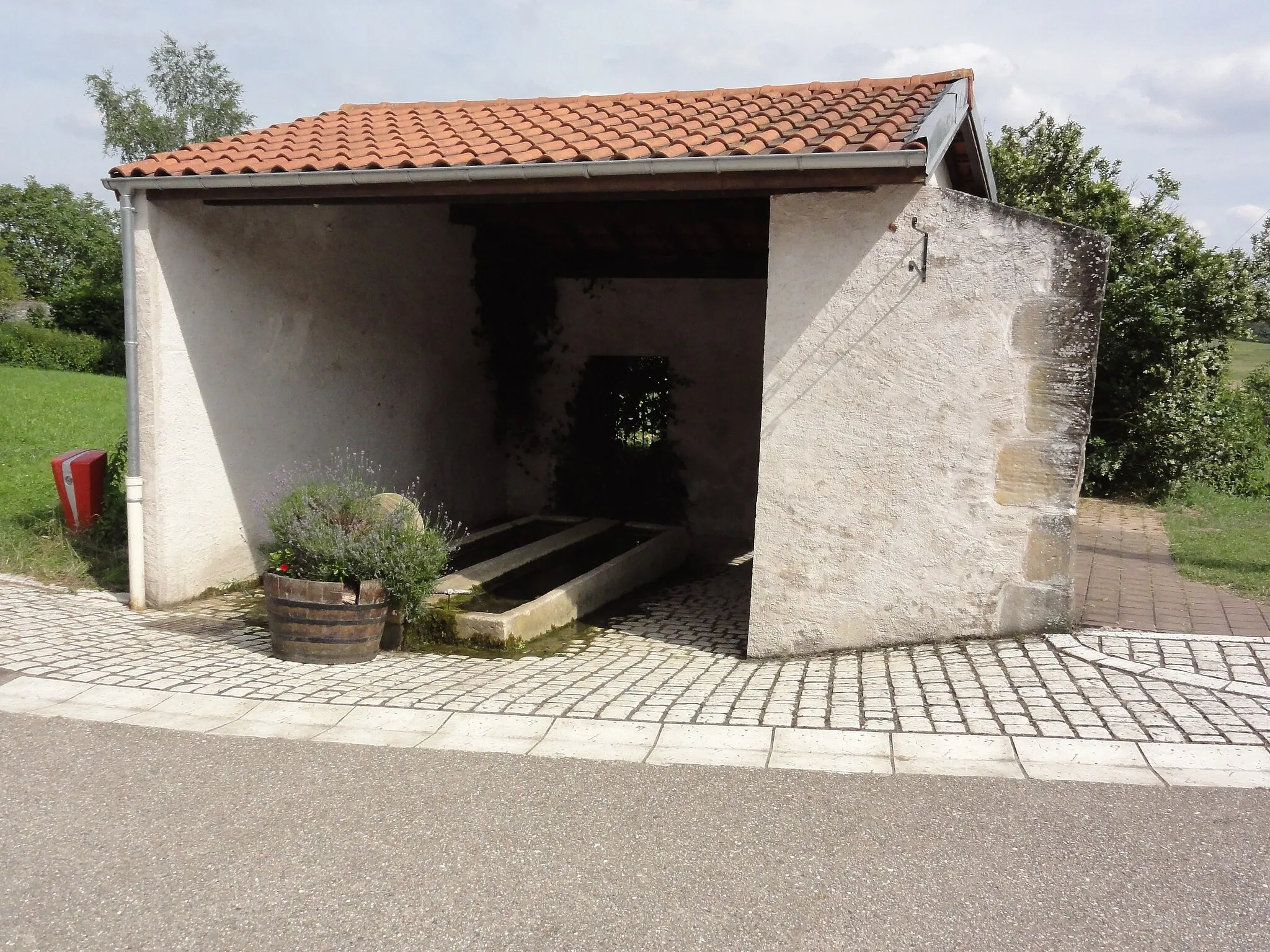 Photo showing: Rozelieures (M-et-M) lavoir