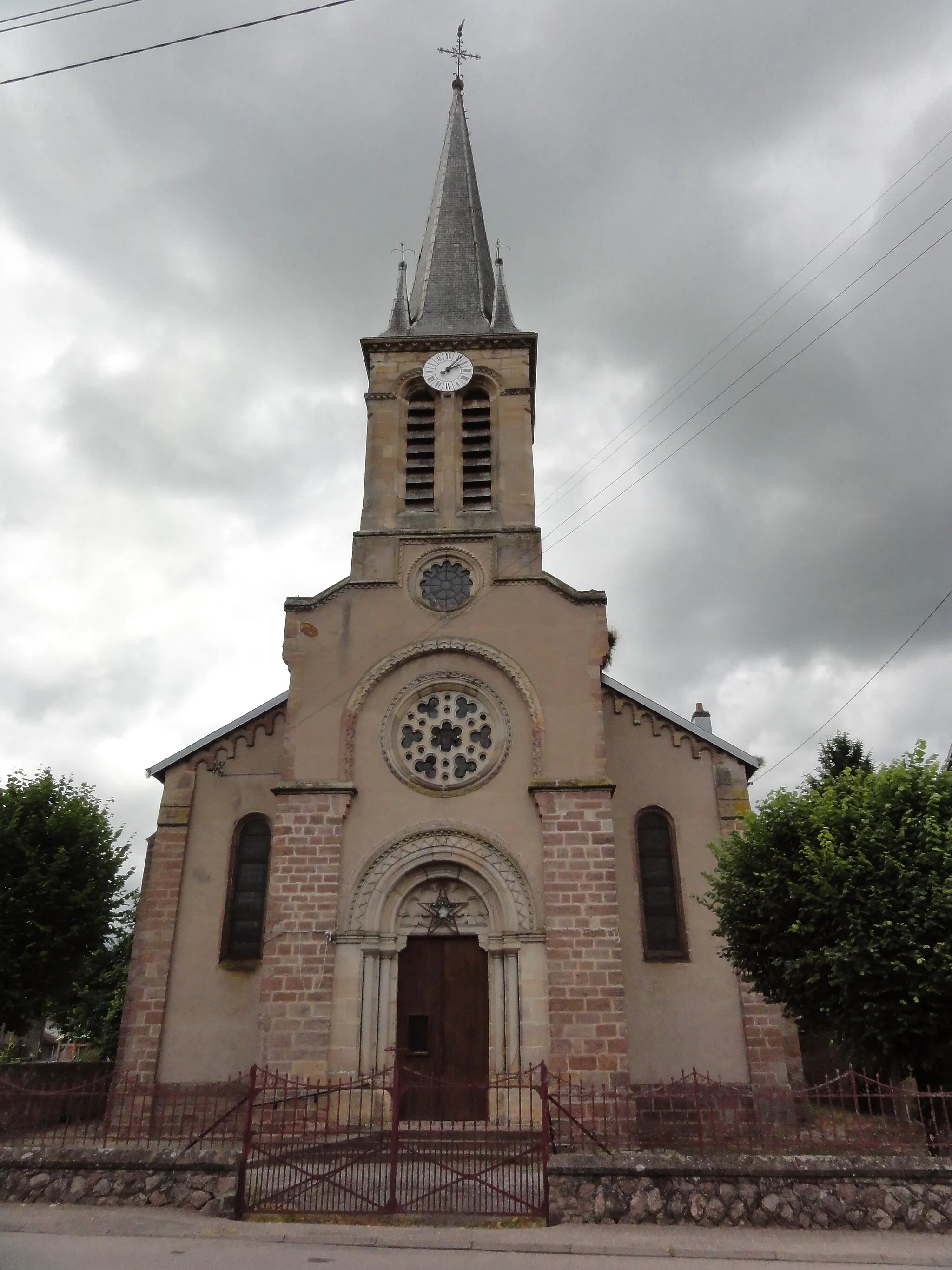 Photo showing: Thiaville-sur-Meurthe (M-et-M) église