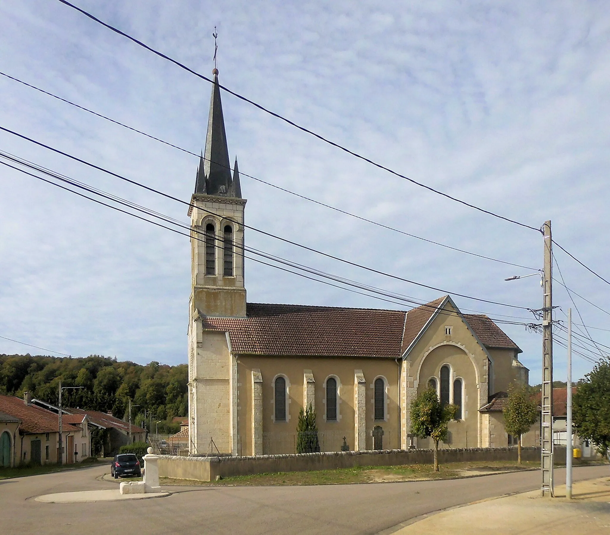 Photo showing: L'église Saint-Maurice de Saulxerotte