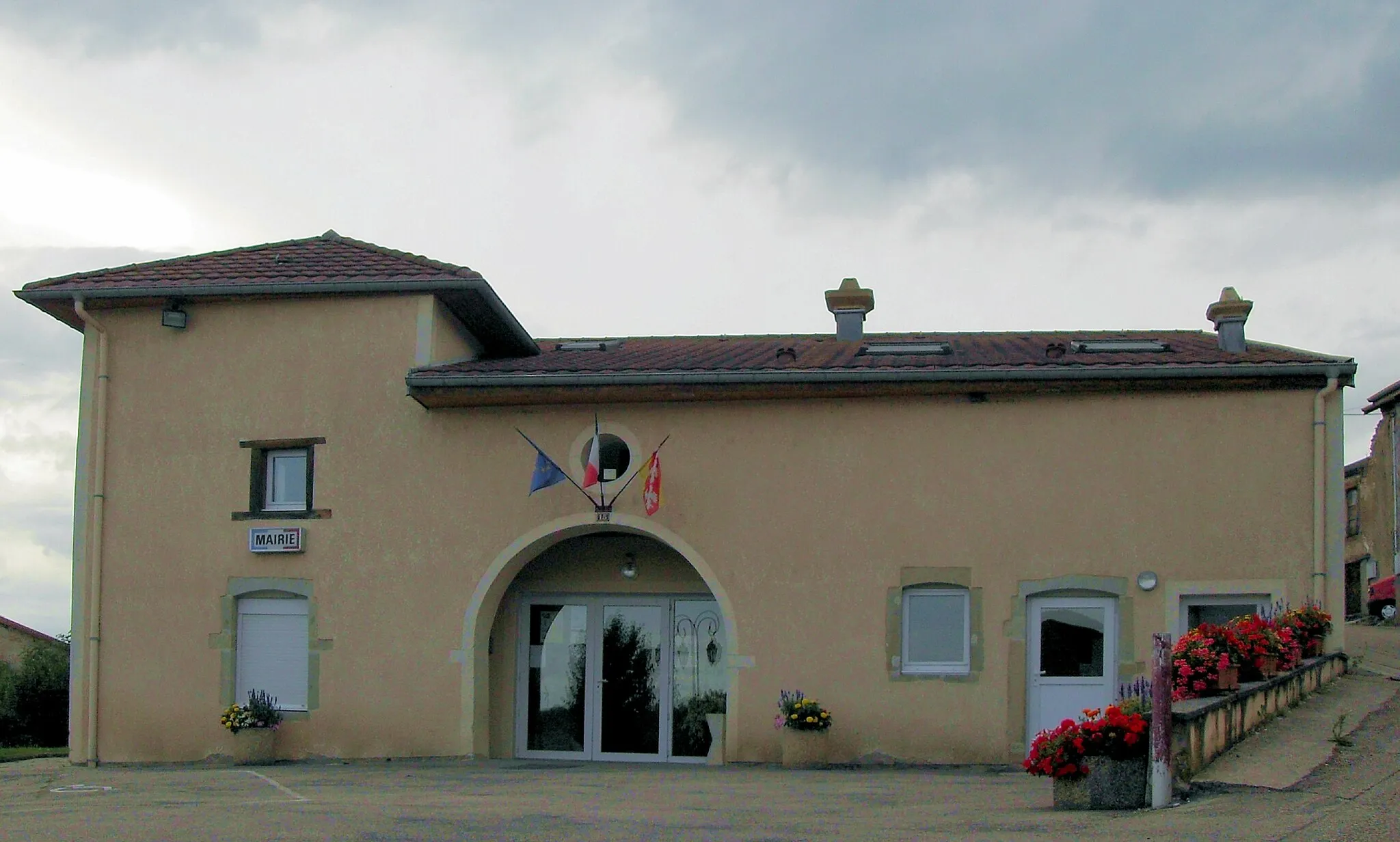Photo showing: La mairie d'Ambacourt
