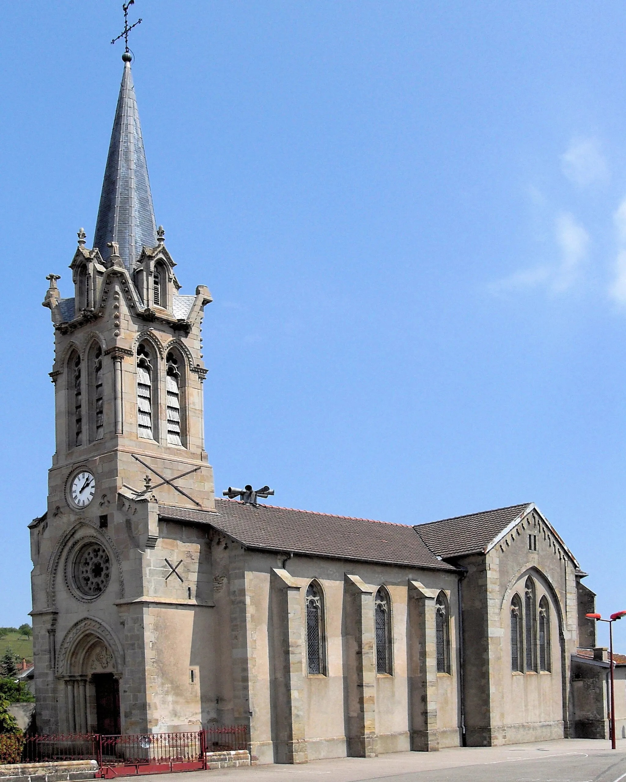 Photo showing: L'église Saint-Remy à Baudricourt