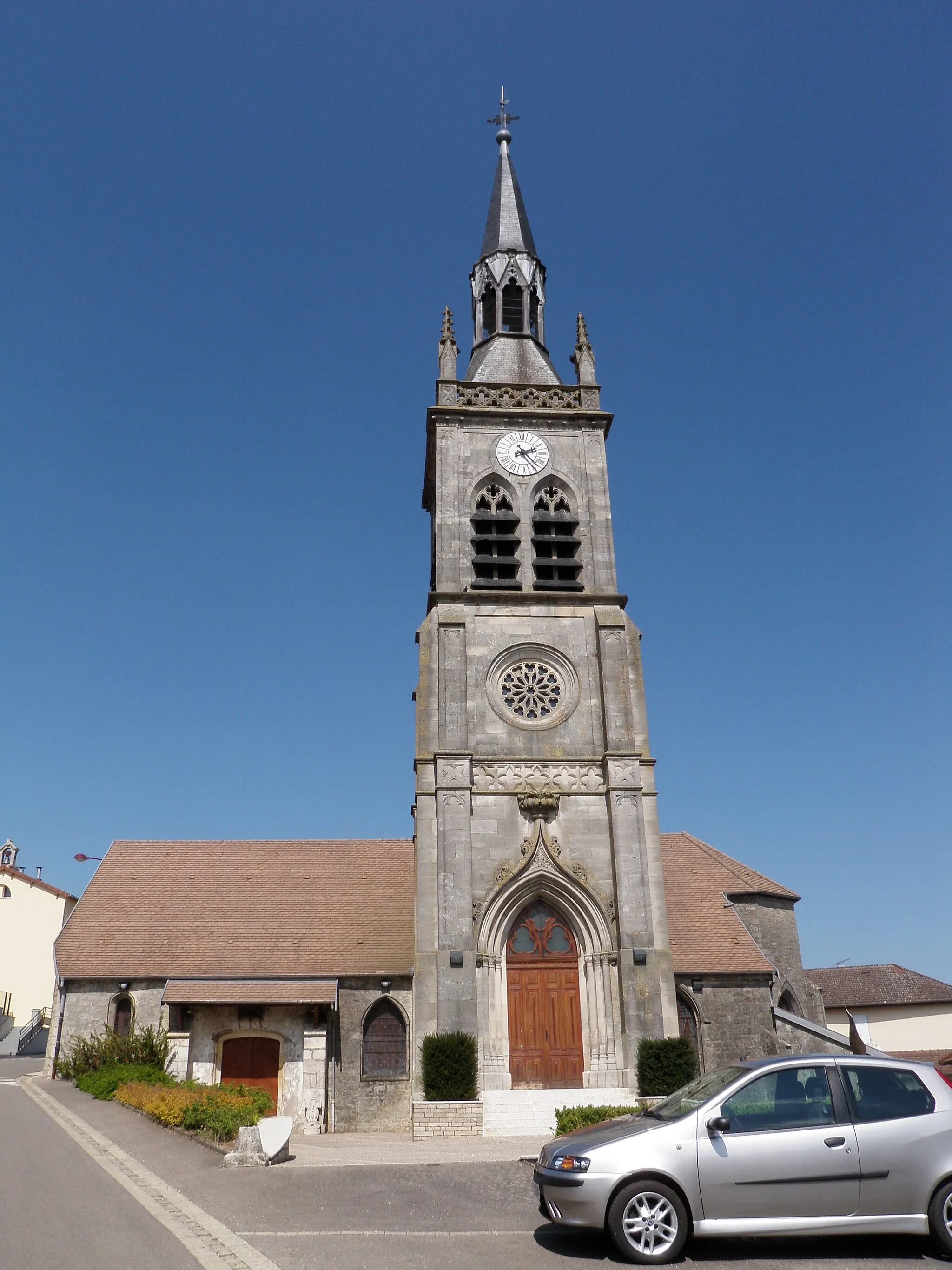 Photo showing: Eglise Saint-Martin (côté sud)