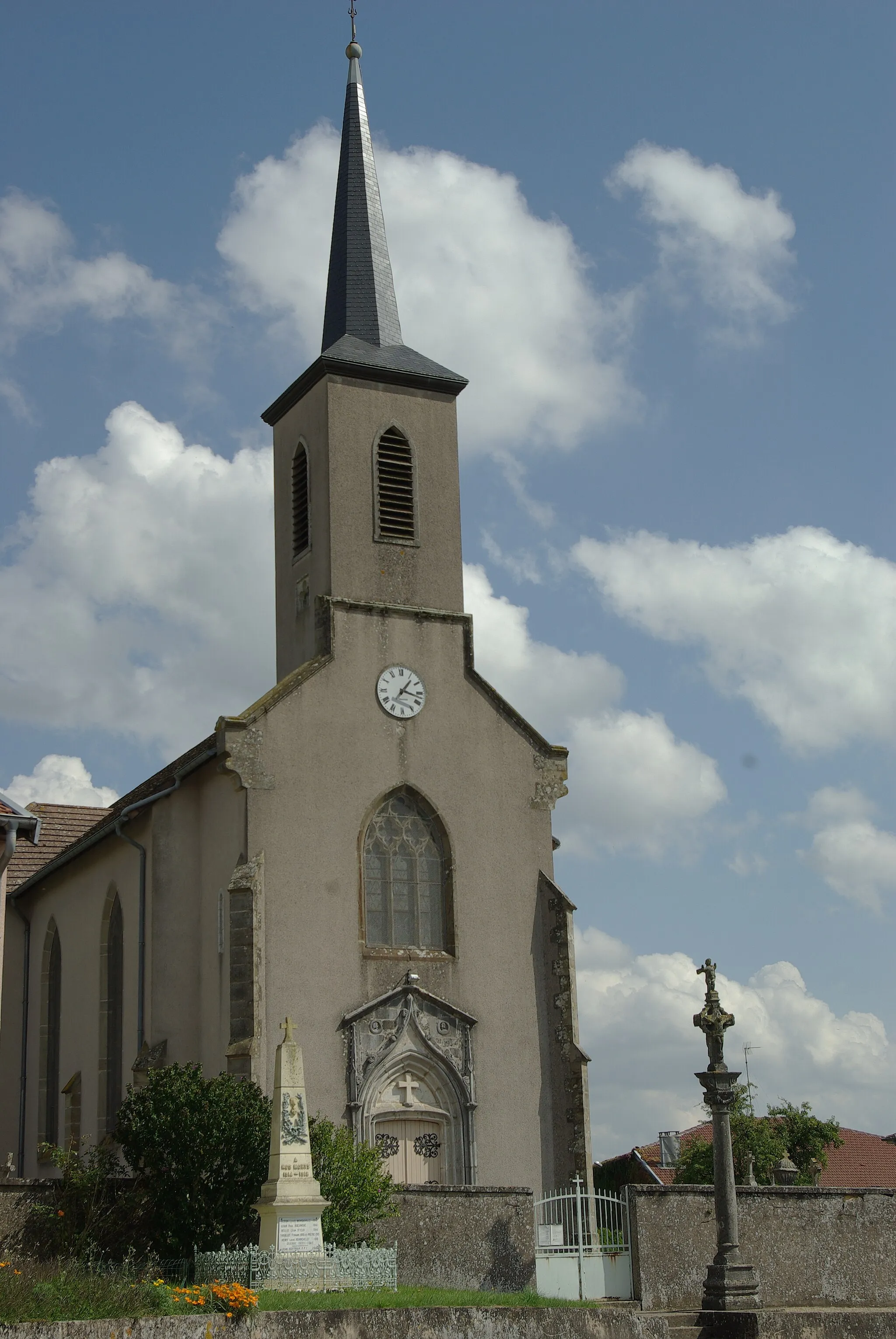 Photo showing: Église de Biécourt (88)