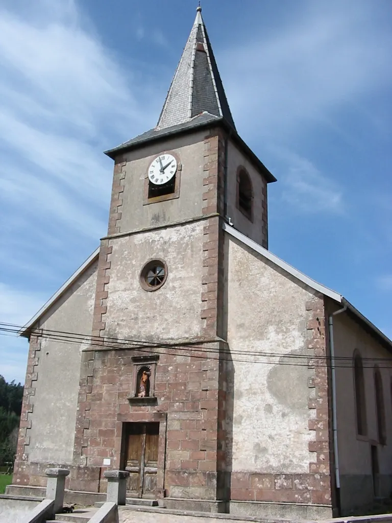 Photo showing: Biffontaine

Commune des Vosges
L'église Saint-Antoine
Photographie personnelle, prise le 23 avril 2006
Copyright © Christian Amet