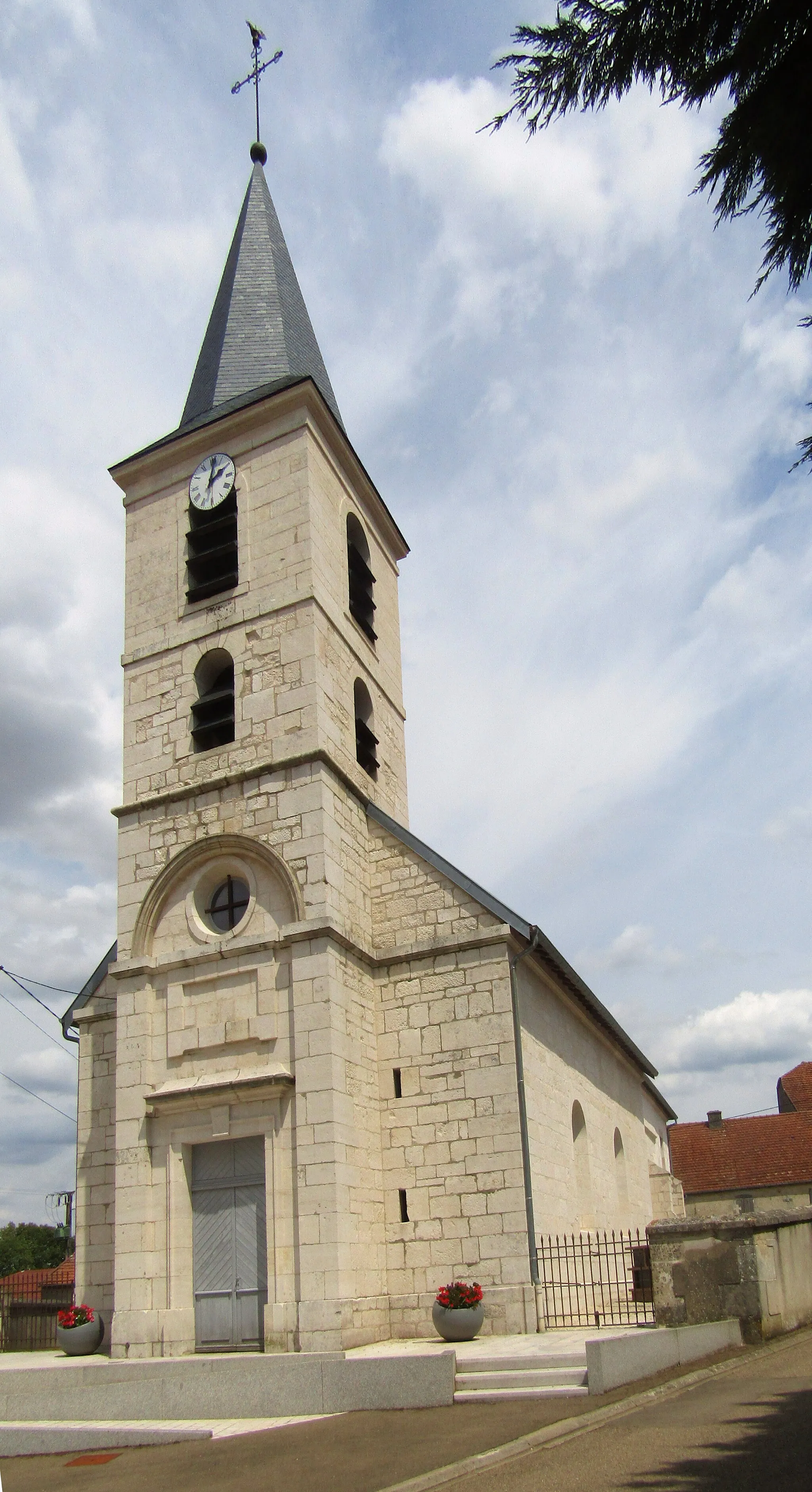 Photo showing: L'église Saint-Epvre de Brechainville