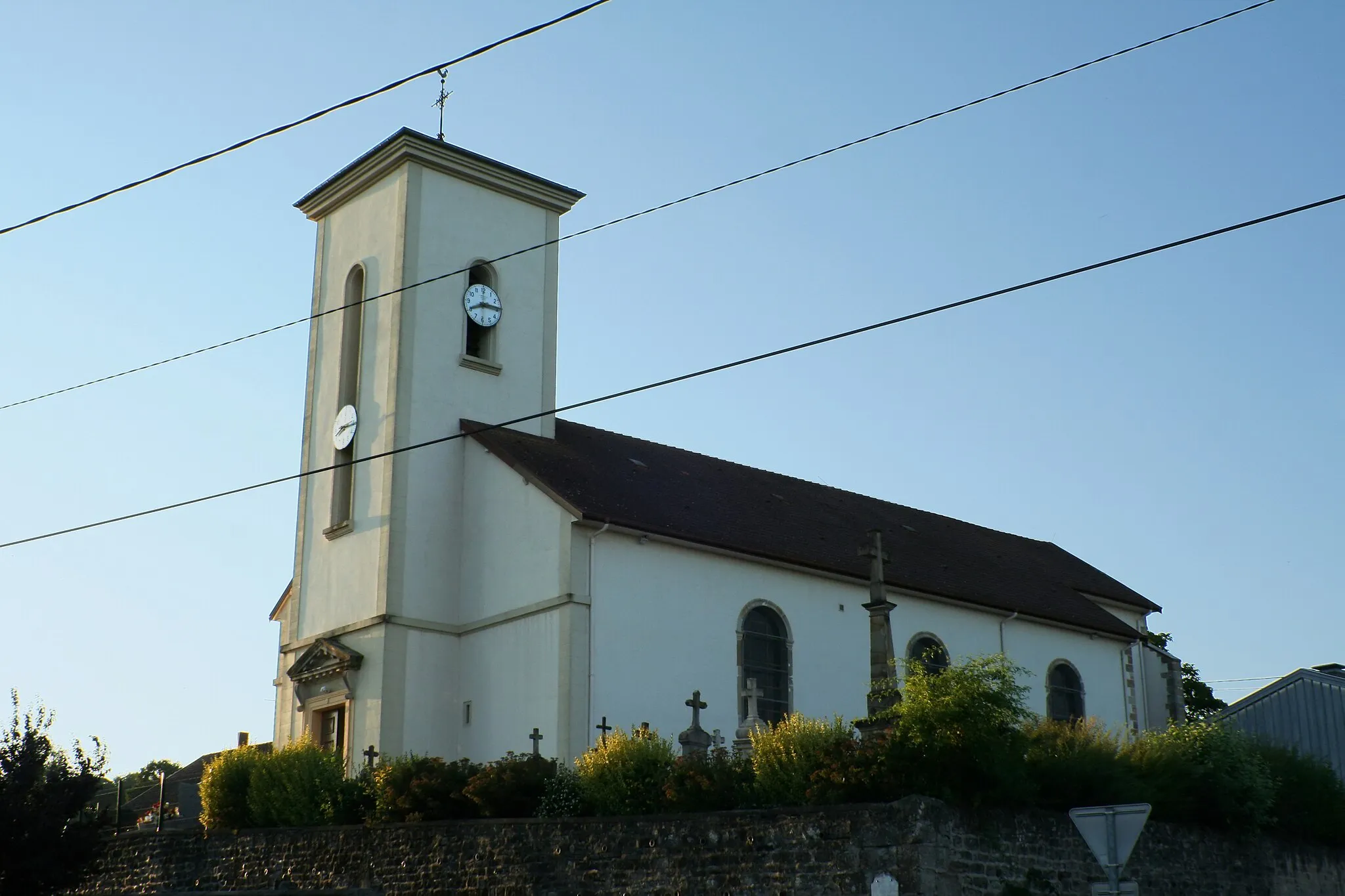 Photo showing: Église de Brû (Vosges)