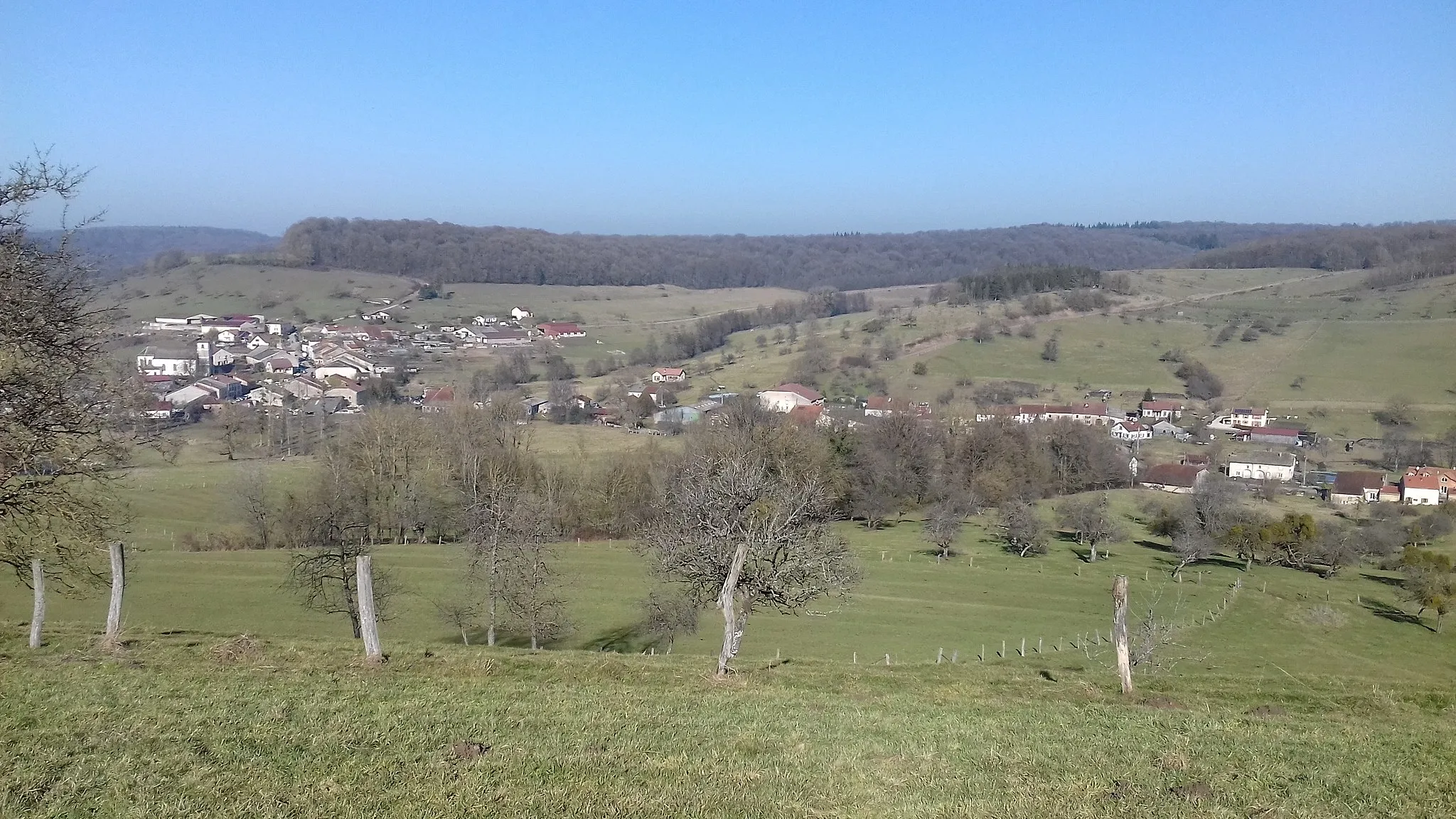 Photo showing: vue d'ensemble du village