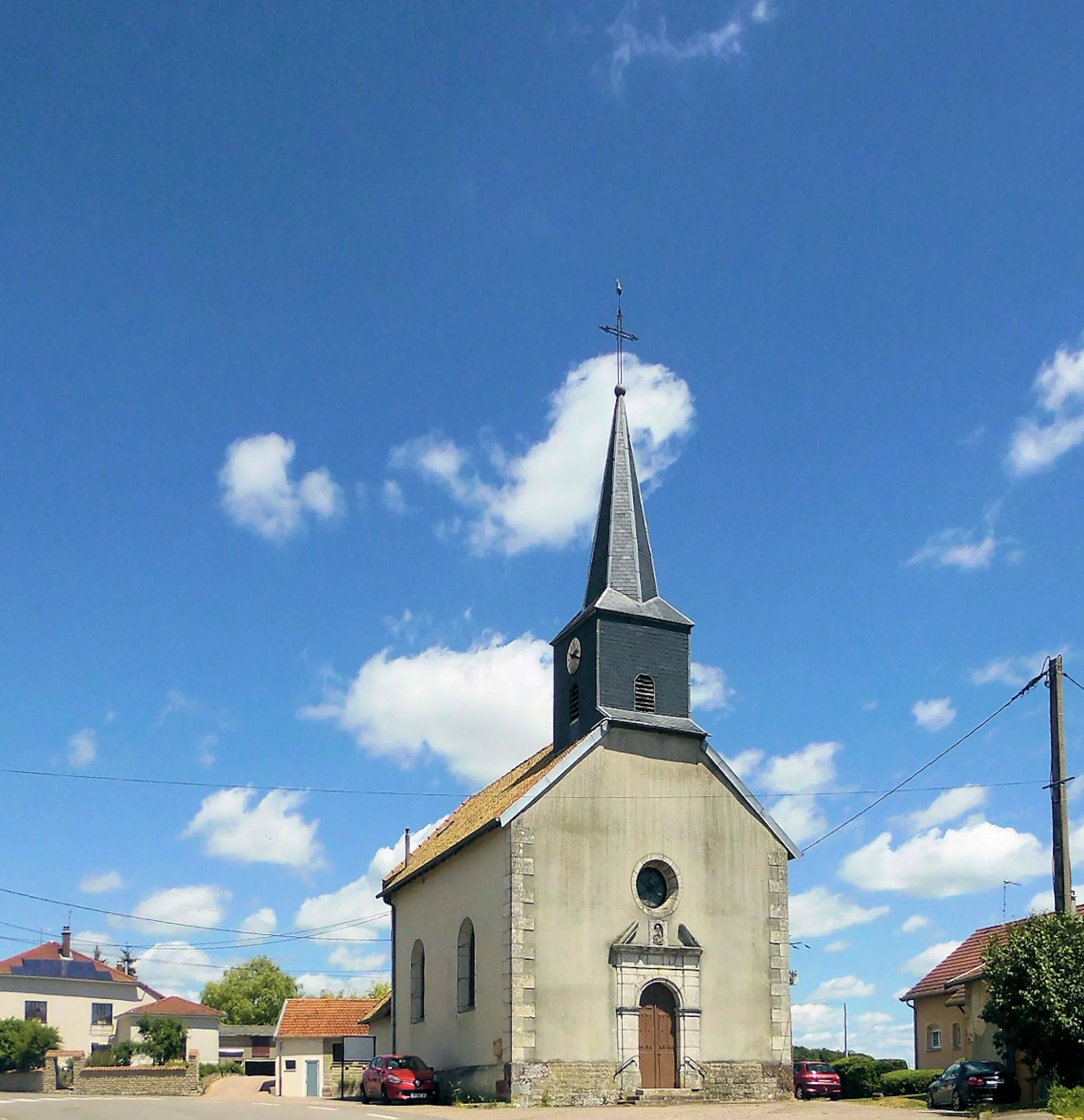 Photo showing: L'église Saint-Èvre de Darney-aux-Chênes