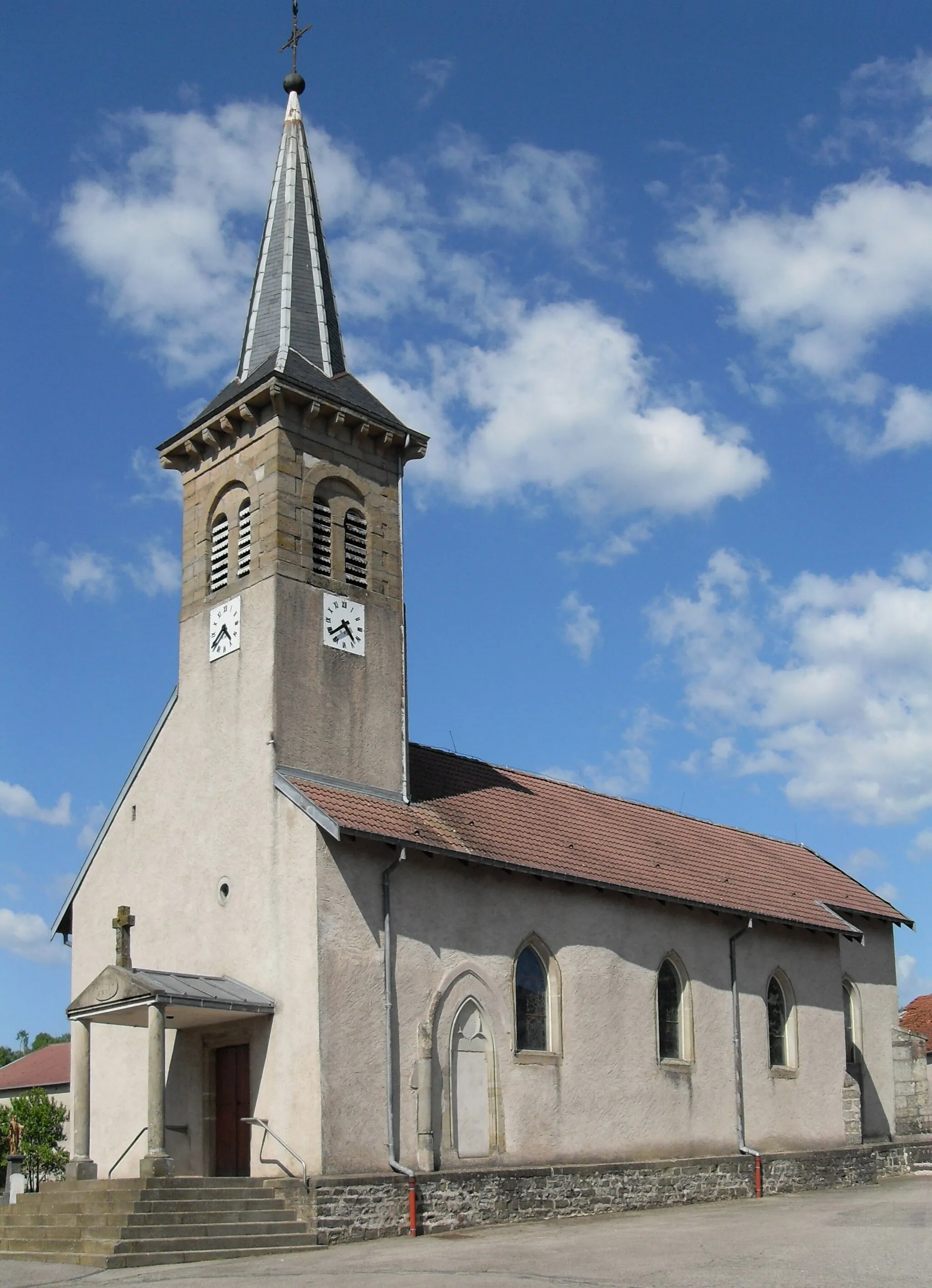 Photo showing: L'église Saint-Èvre à Domèvre-sur-Avière