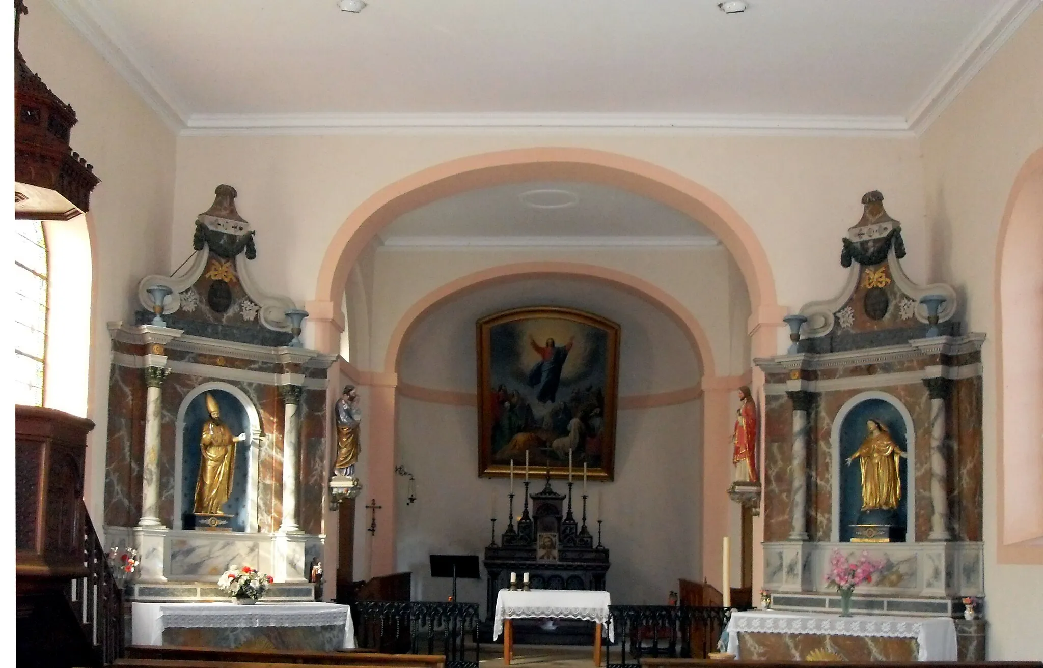 Photo showing: L'intérieur d'église Saint-Epvre à Domèvre-sous-Montfort