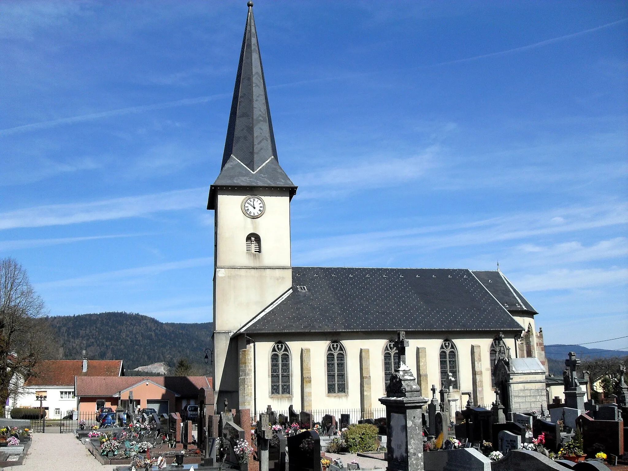 Photo showing: L'église Saint-Laurent à Dommartin-lès-Remiremont