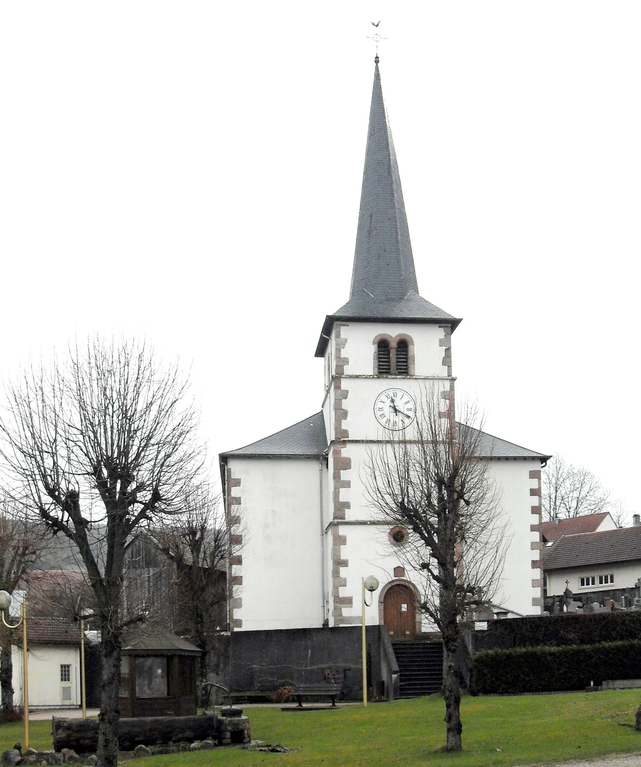Photo showing: L'église Saint-Jean-Baptiste à Gerbépal