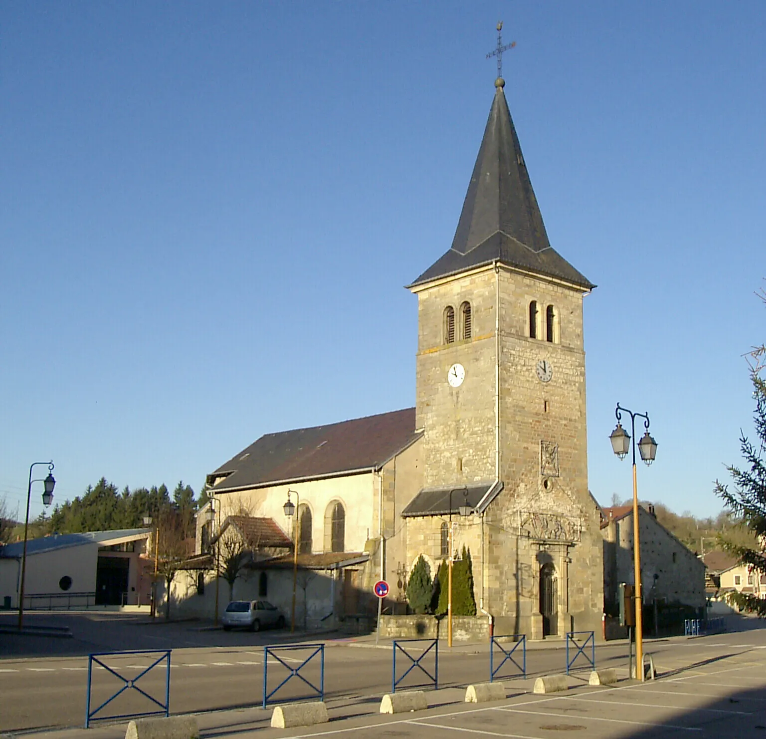 Photo showing: L'église Saint-Nicolas d'Igney