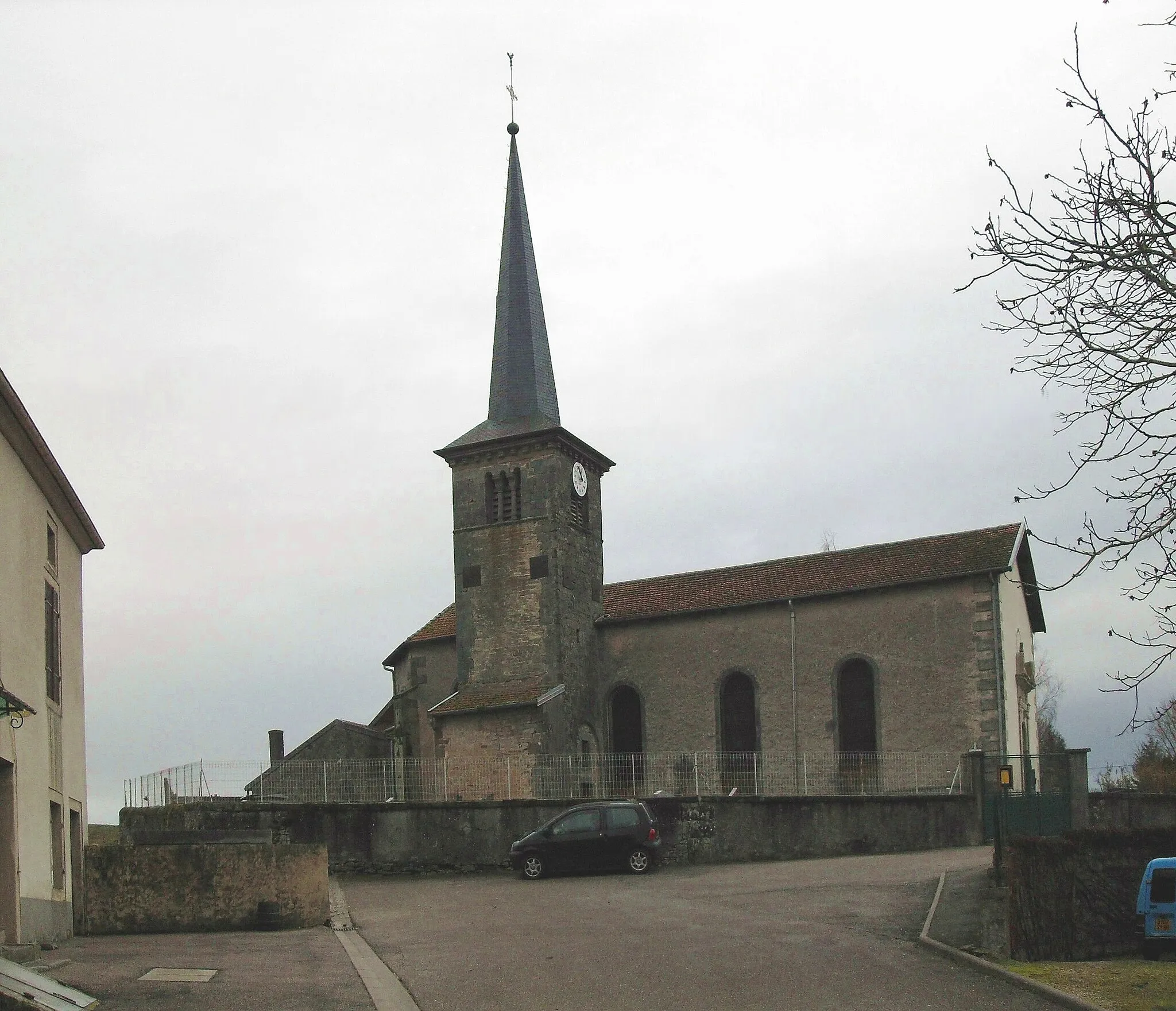 Photo showing: L'église Saint-Martin à Hennecourt, côté nord