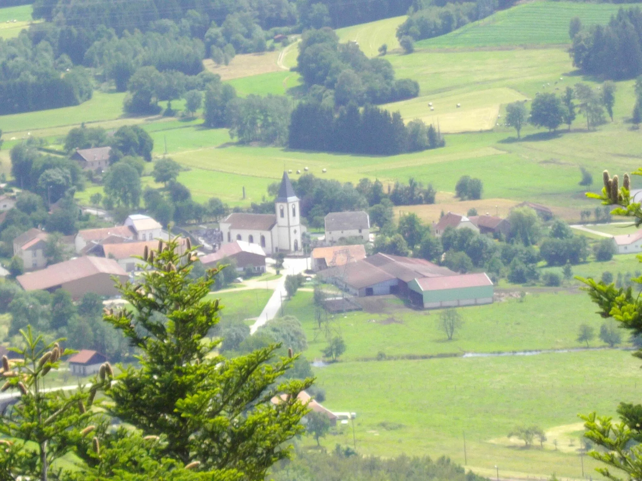 Photo showing: village de LA HOUSSIERE