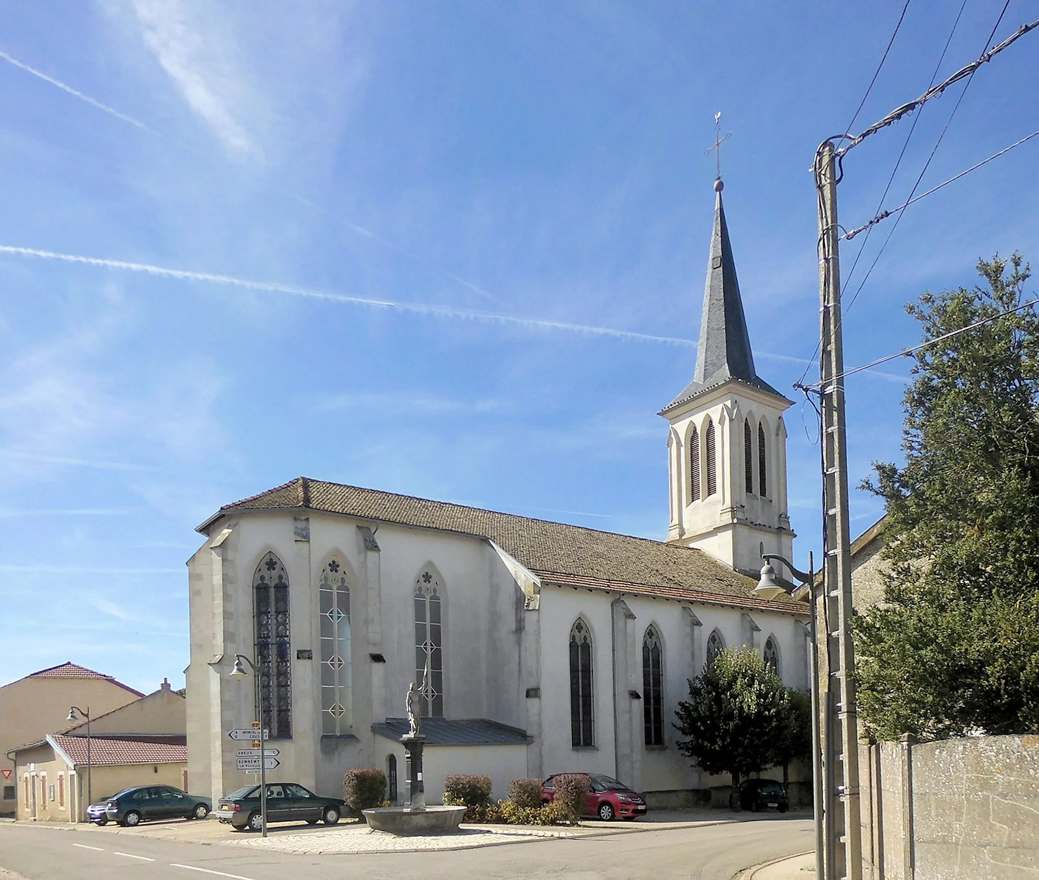 Photo showing: L'église de l'Assomption-de-Notre-Dame de Maxey-sur-Meuse