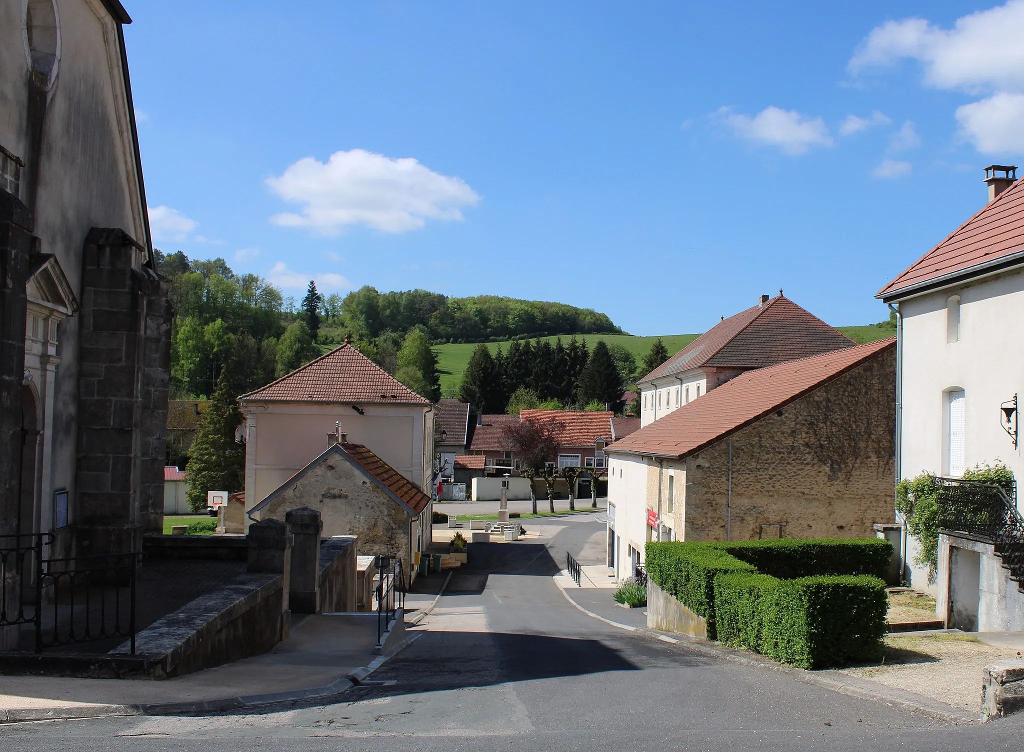 Photo showing: La rue de l'église.