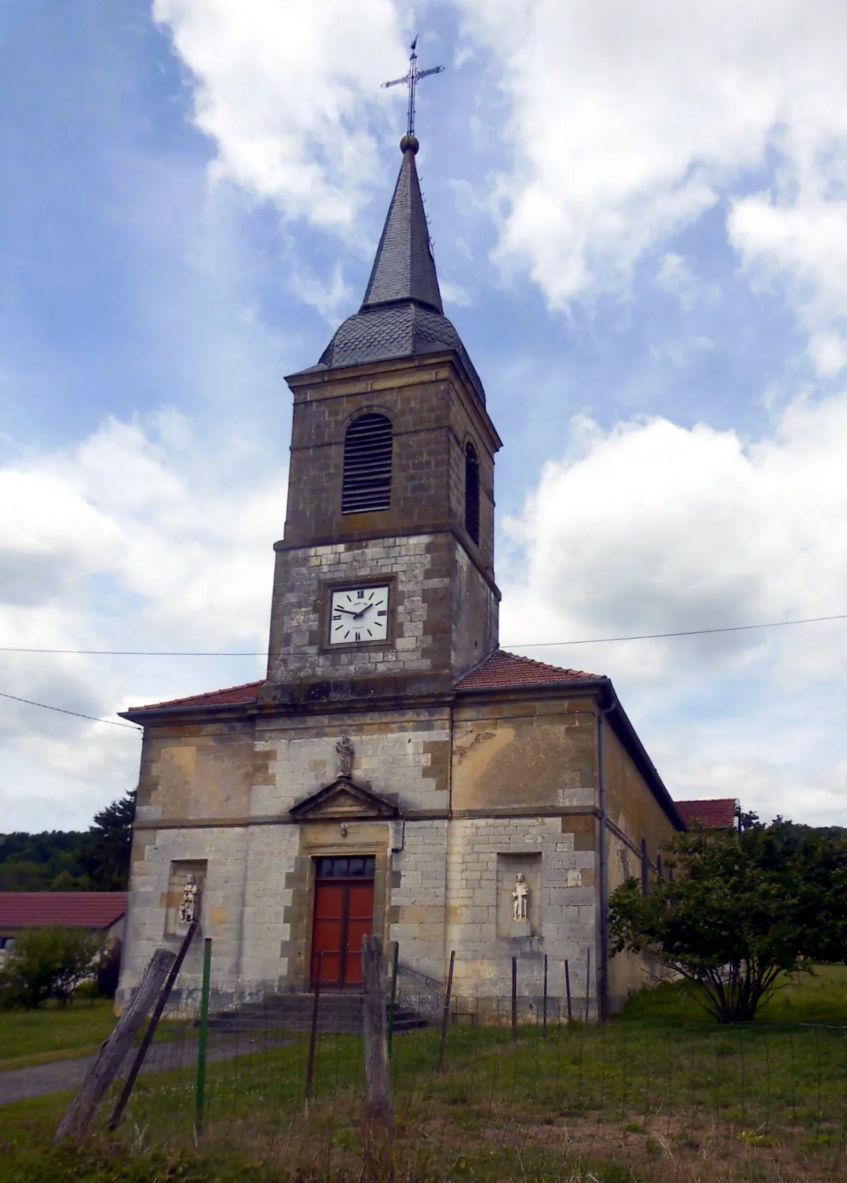 Photo showing: L'église Saint-Laurent de Malaincourt