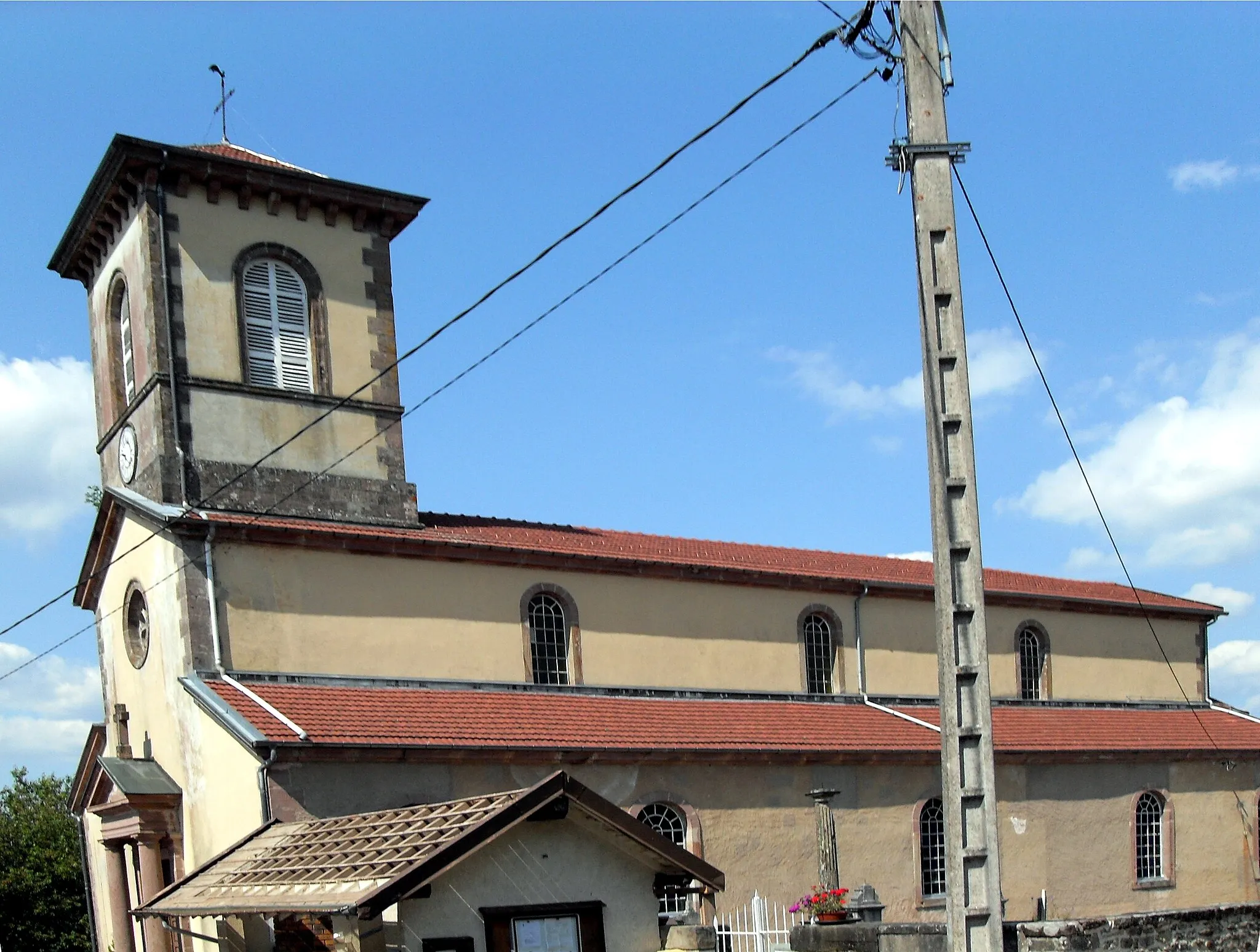 Photo showing: L'église Saint-Mathieu de Mortagne