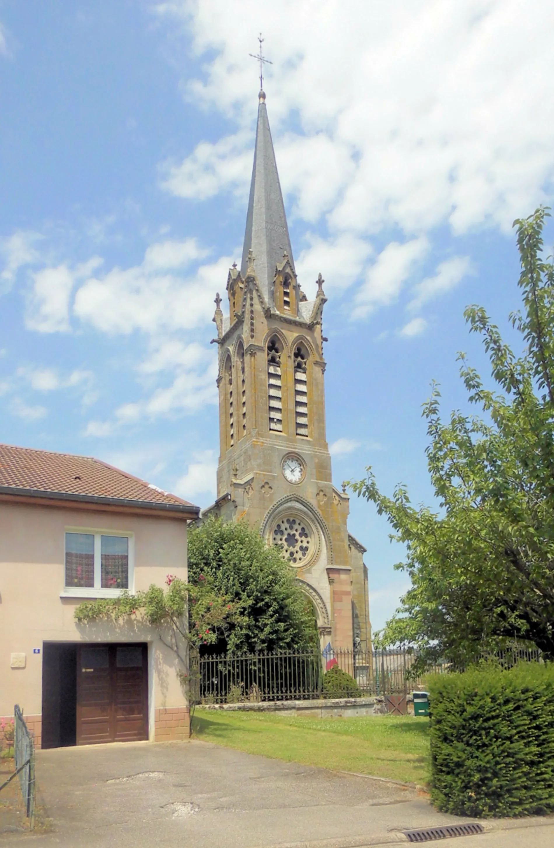 Photo showing: L'église Notre-Dame de Médonville, côté sud