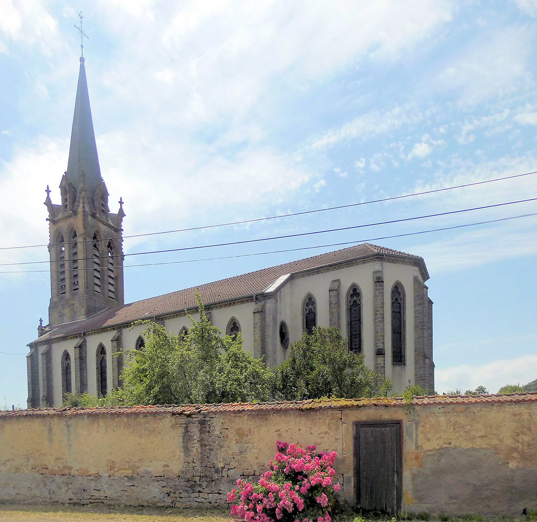 Photo showing: L'église Notre-Dame de Médonville, côté nord-est