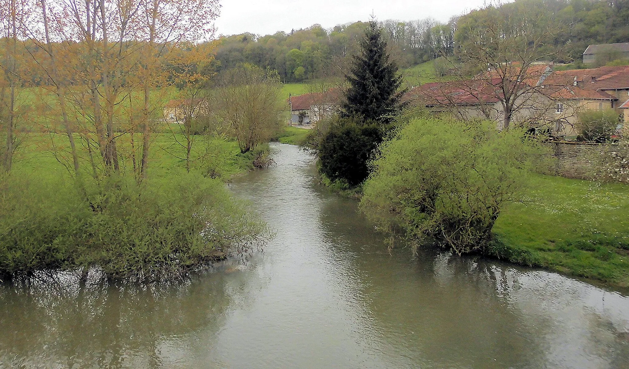 Photo showing: Le Mouzon à Pompierre