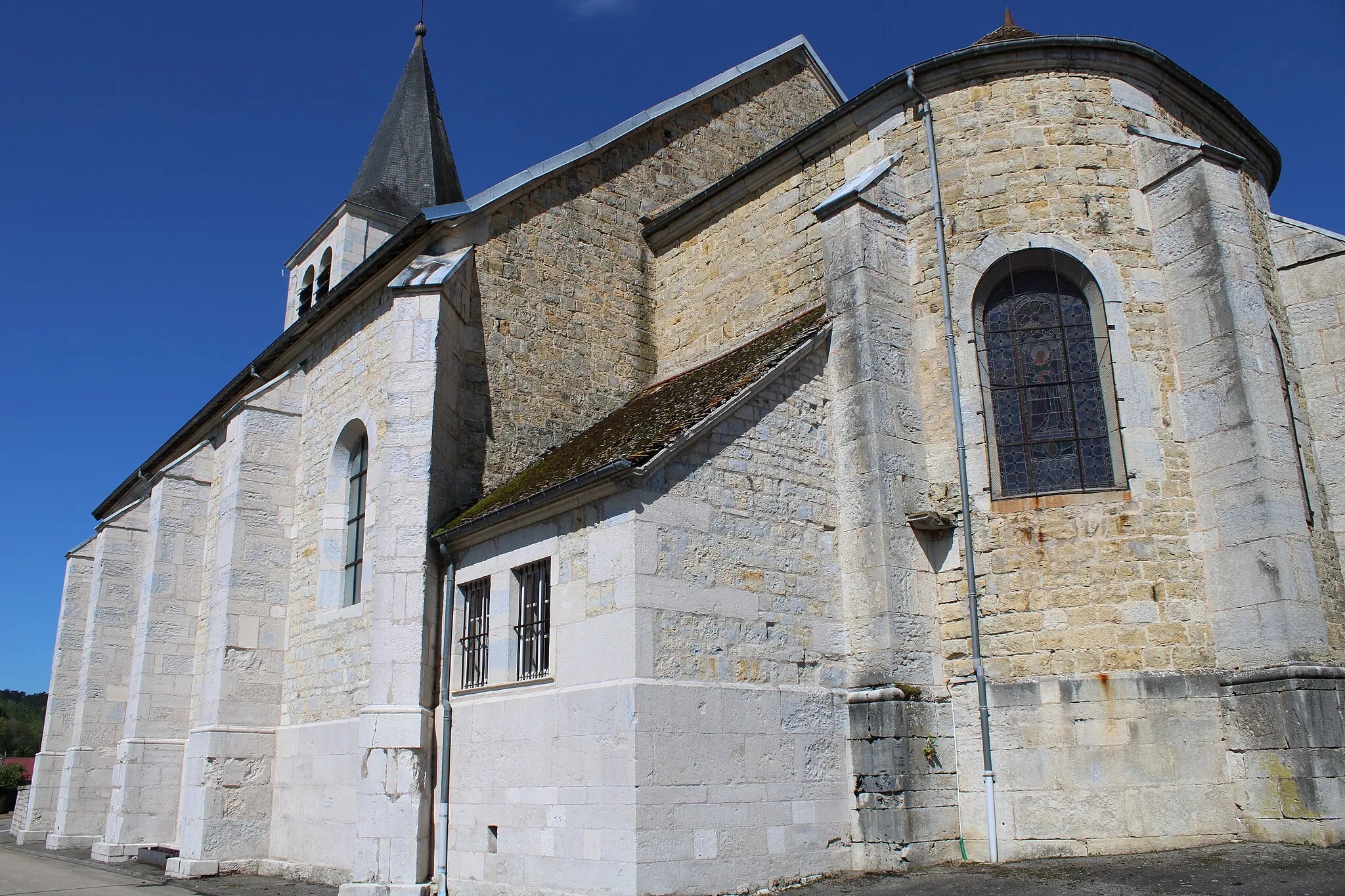 Photo showing: Chevet de l'église