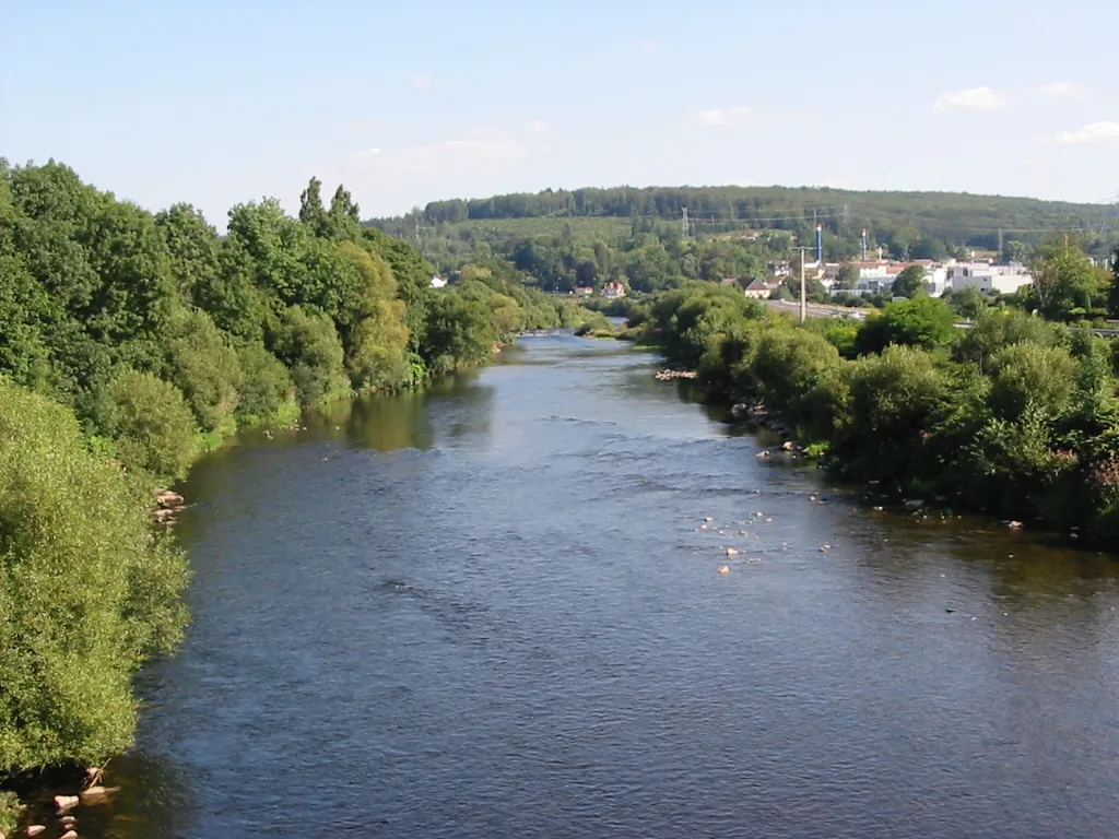 Photo showing: la Moselle entre Eloyes et Arches.