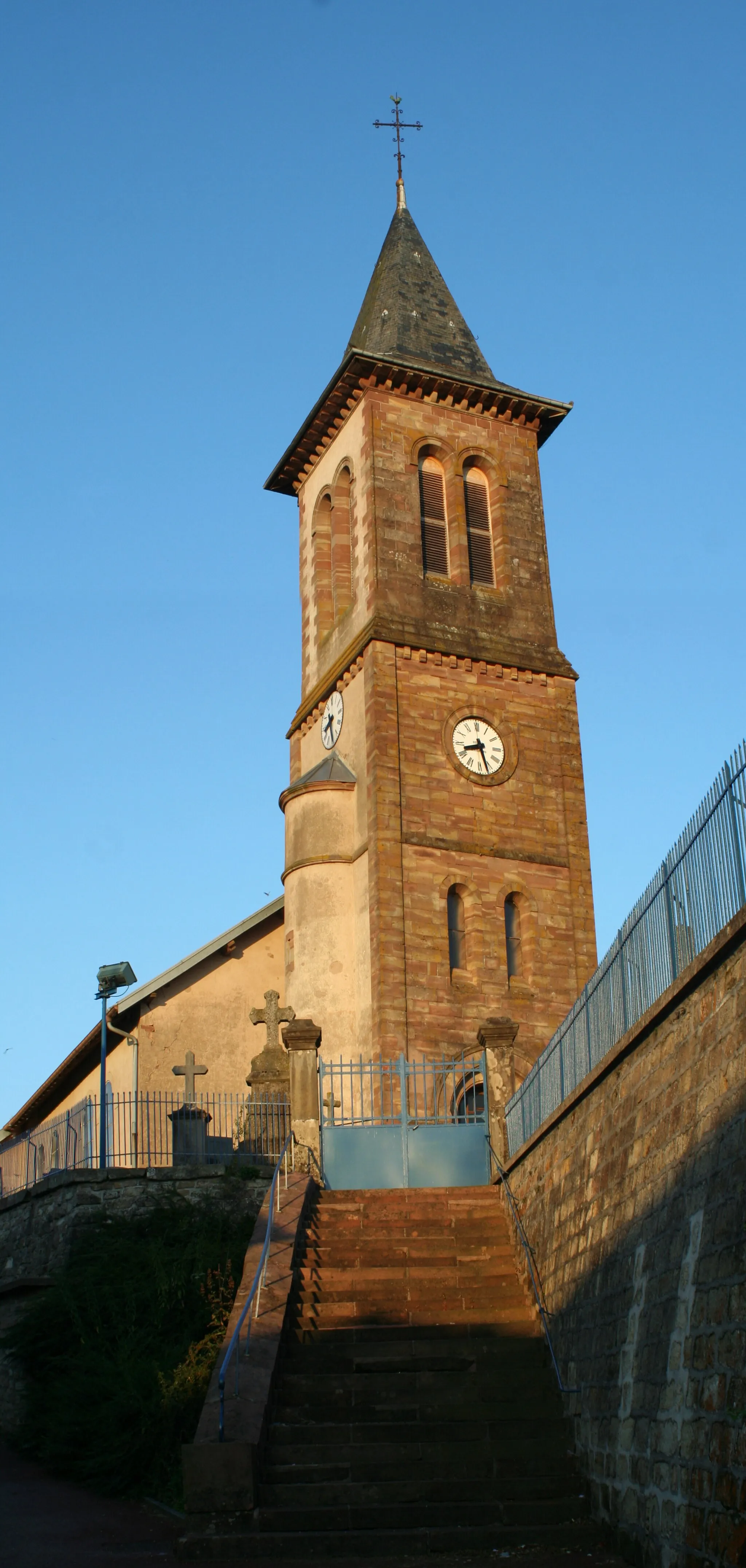 Photo showing: Église de Saint-Benoît-la-Chipotte (Vosges)