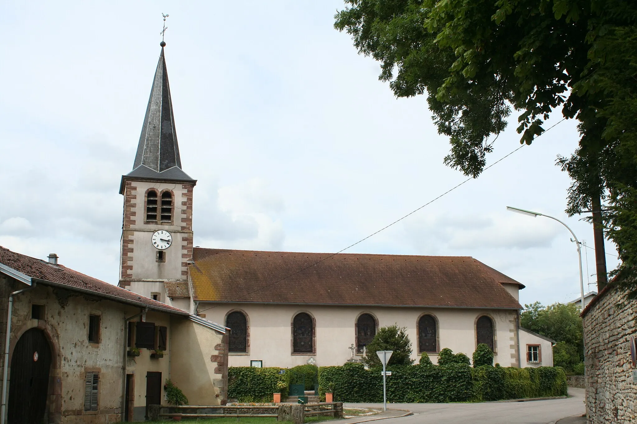 Photo showing: Église Saint-Remy de Roville-aux-Chênes (Vosges)