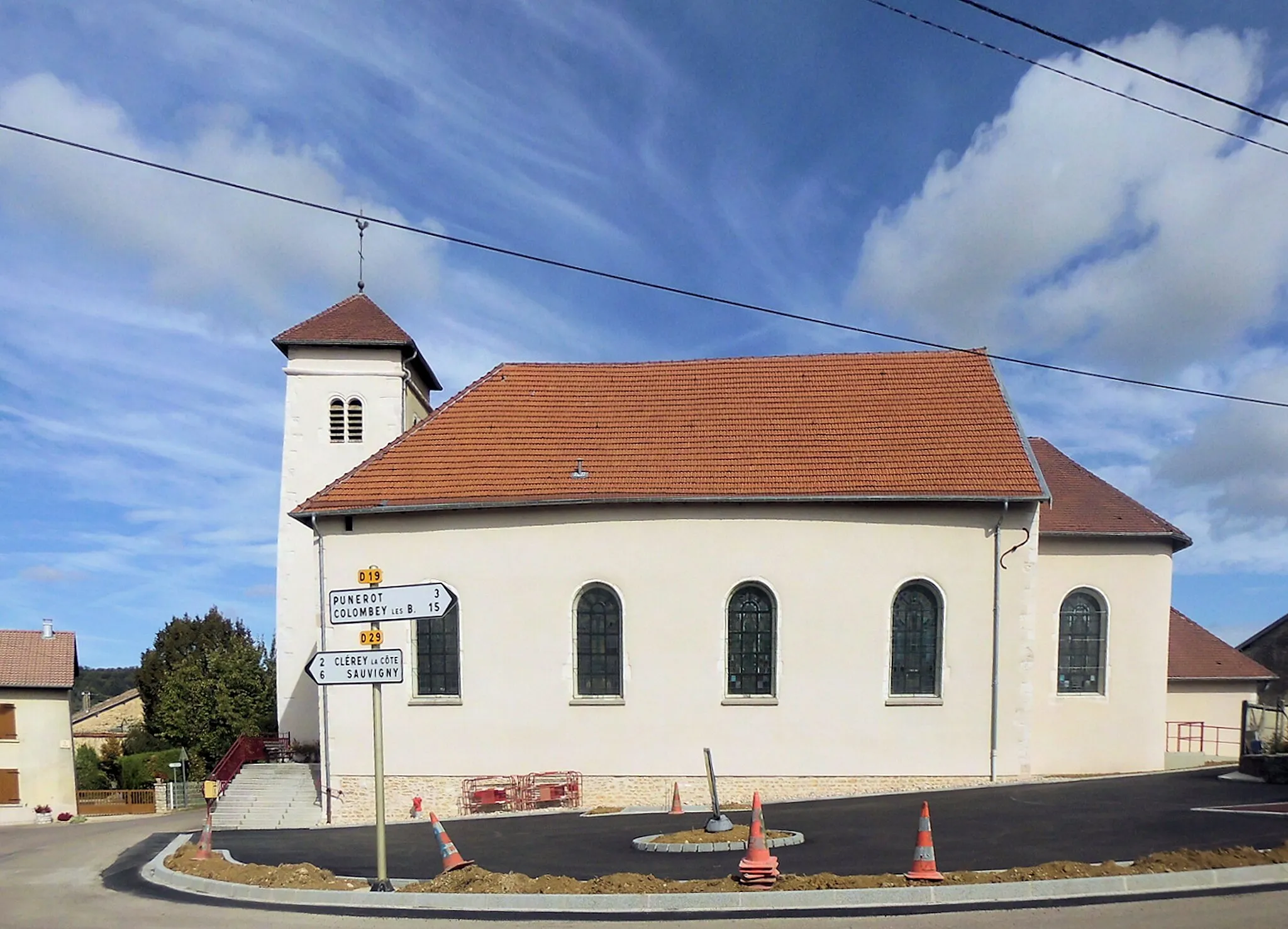 Photo showing: L'église Saint-Gengoult de Ruppes
